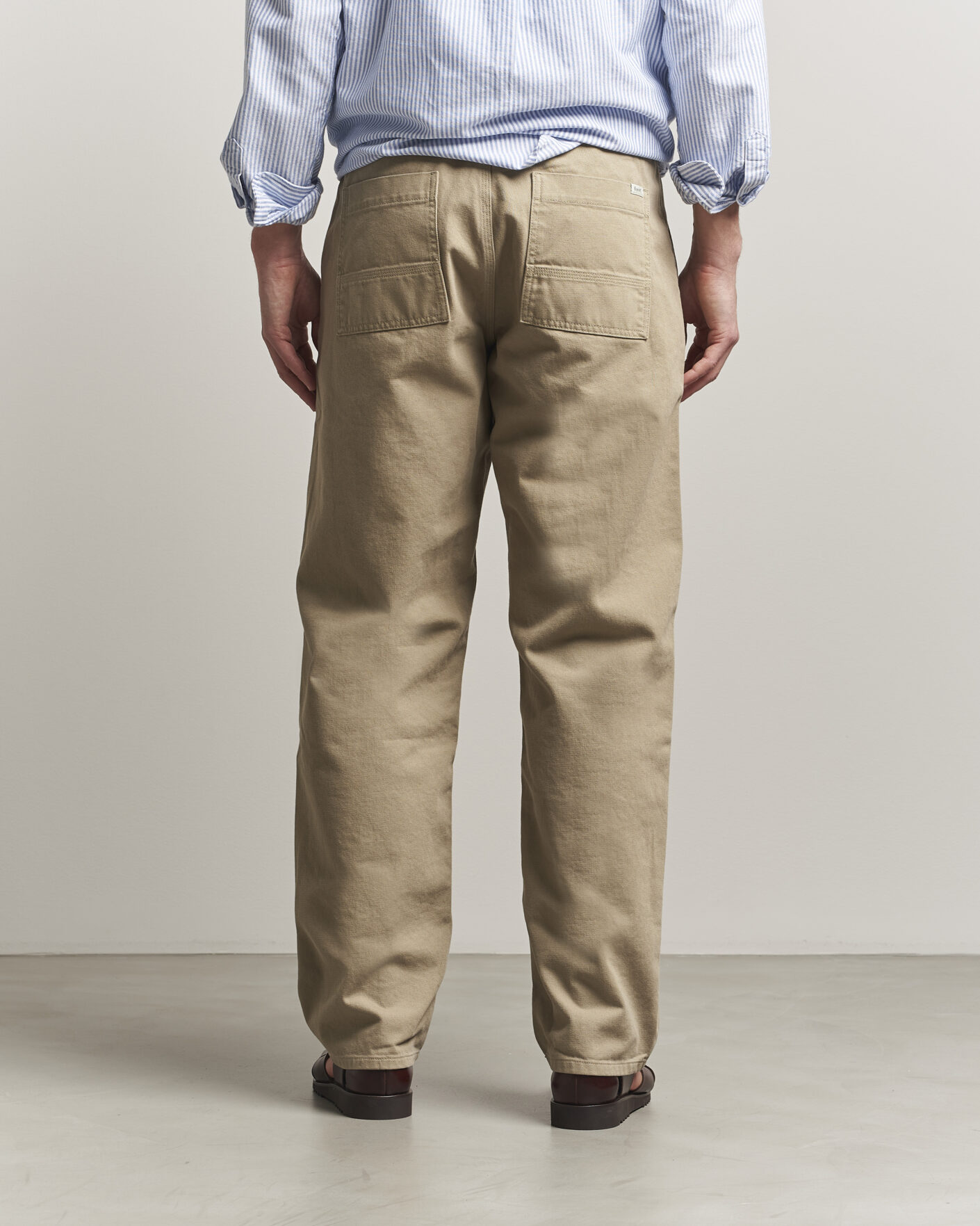 Uomini | Pantaloni | Forét | Clay Twill Pants Khaki
