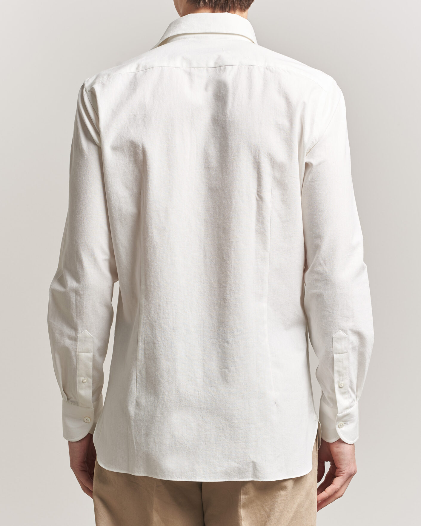 Uomini | Camicie | 100Hands | Washed Japanese Denim Shirt Off White