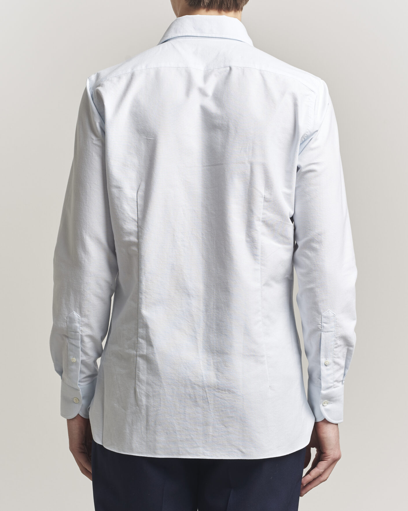 Uomini | Camicie | 100Hands | Washed Oxford Shirt Light Blue
