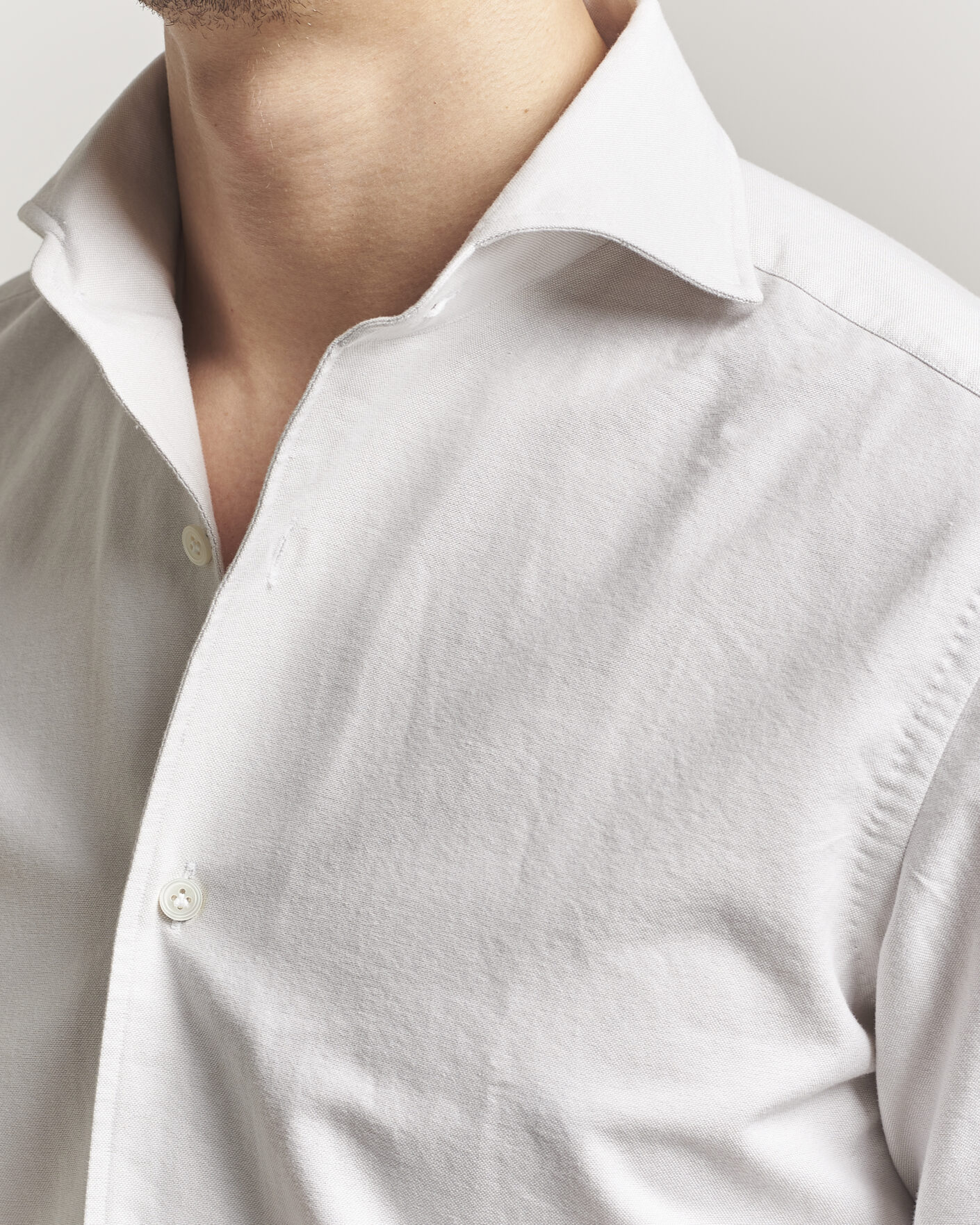 Uomini | Camicie | 100Hands | Washed Oxford Shirt Grey