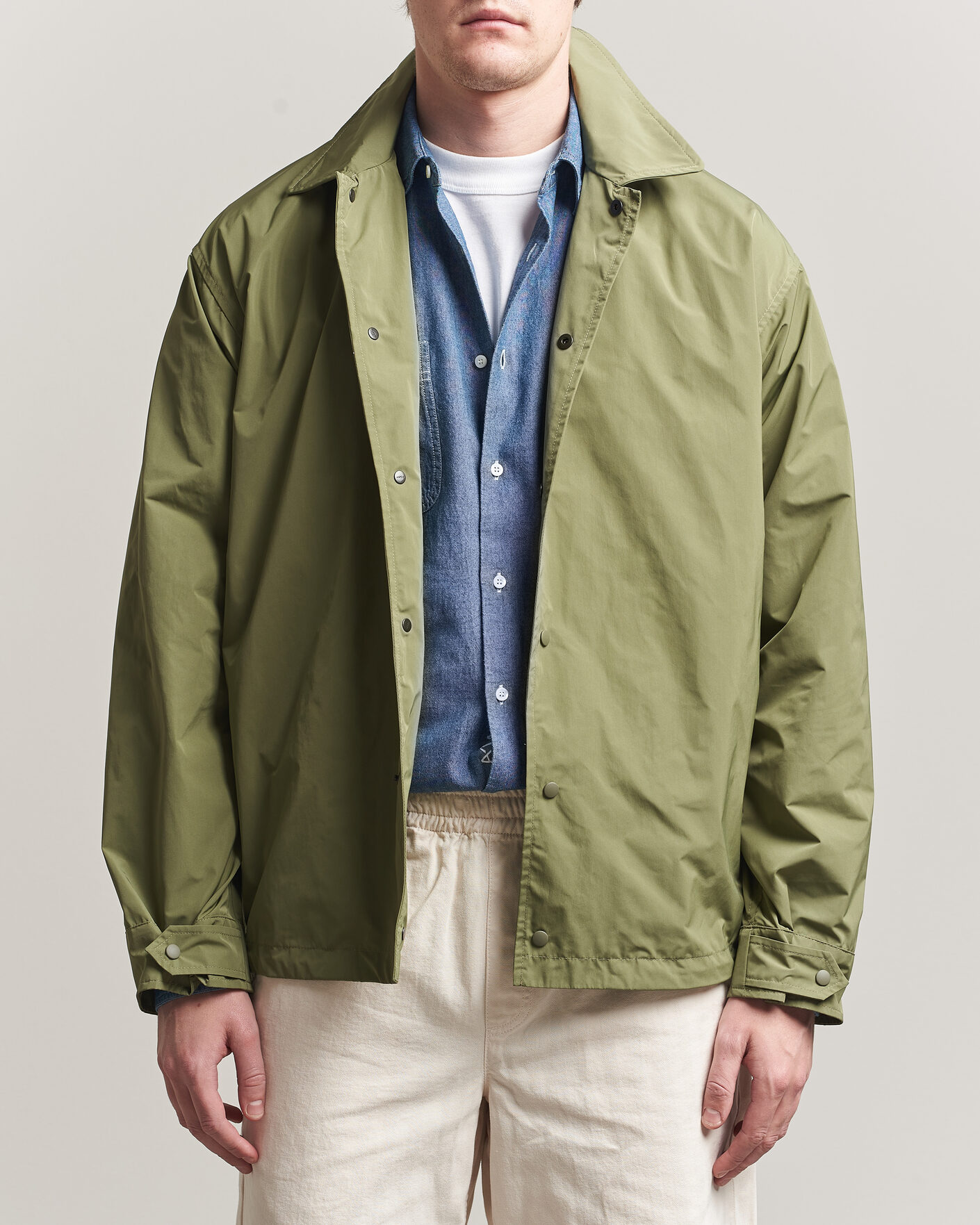 Uomini | Giacche | Aspesi | Pollard Varsity Jacket Olive