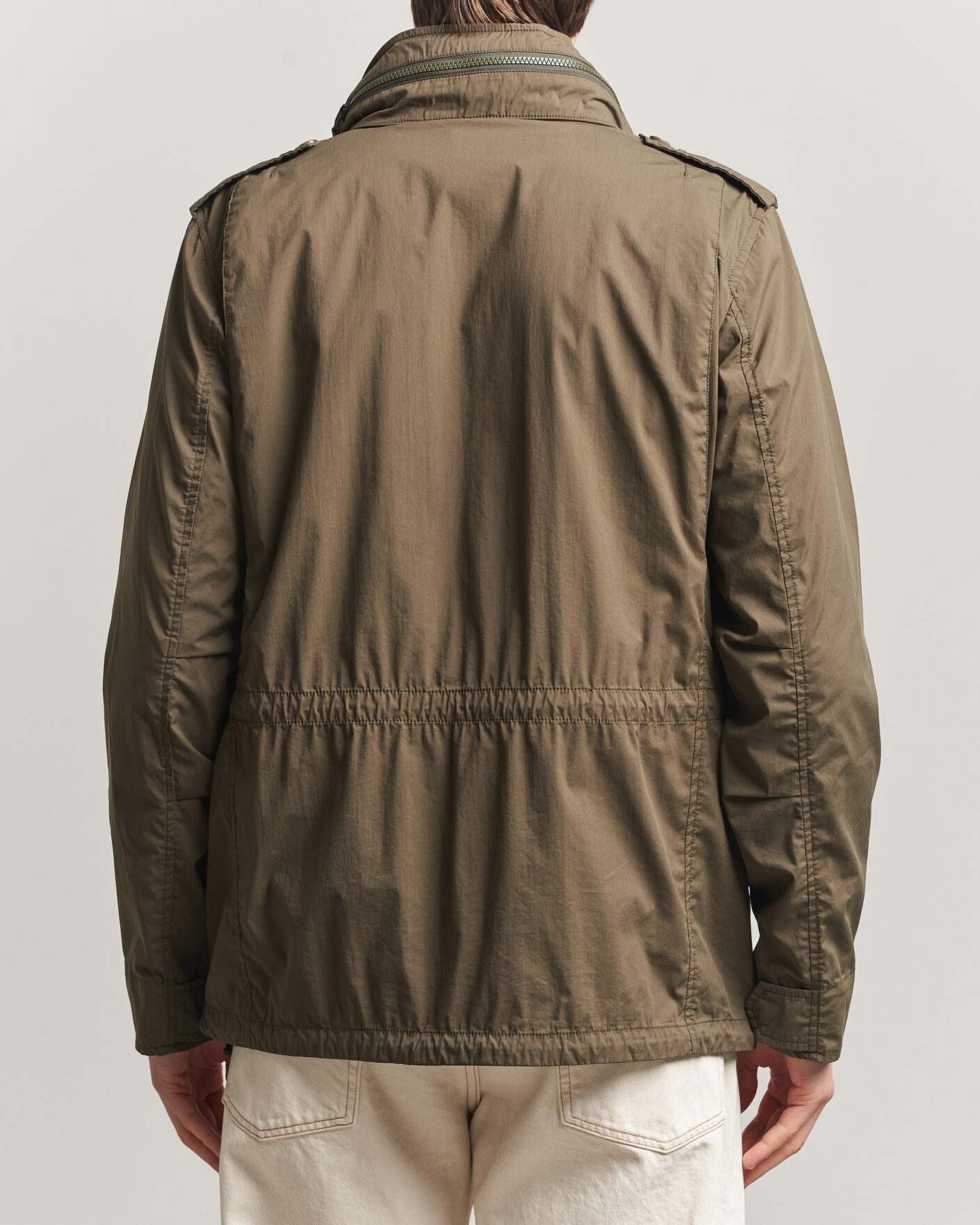 Uomini | Giacche | Aspesi | Lightweight Cotton Field Jacket Military