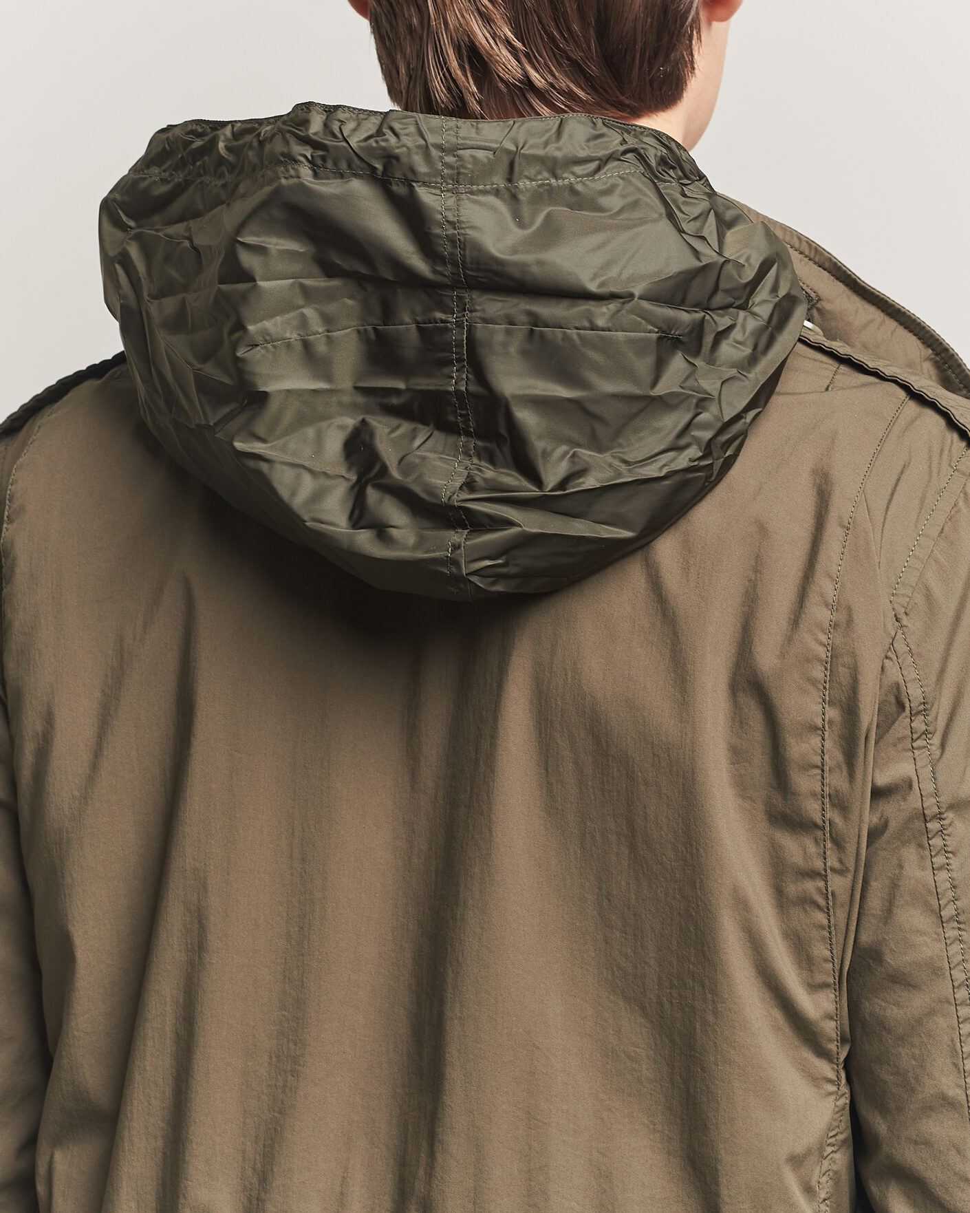 Uomini | Giacche | Aspesi | Lightweight Cotton Field Jacket Military