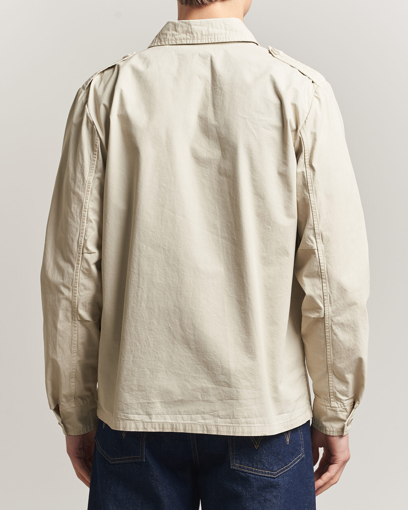 Uomini | Giacche | Aspesi | Cotton Field Shirt Sand