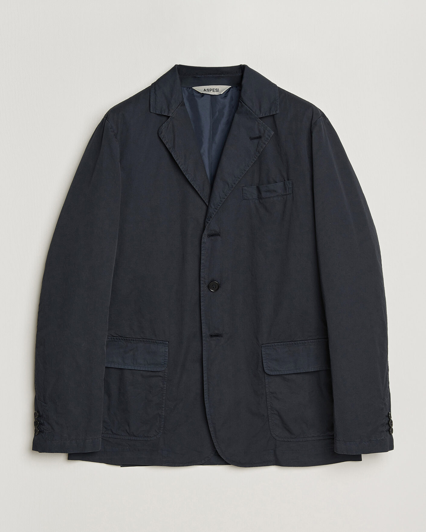 Uomini | Blazers | Aspesi | Cotton Blazer Navy
