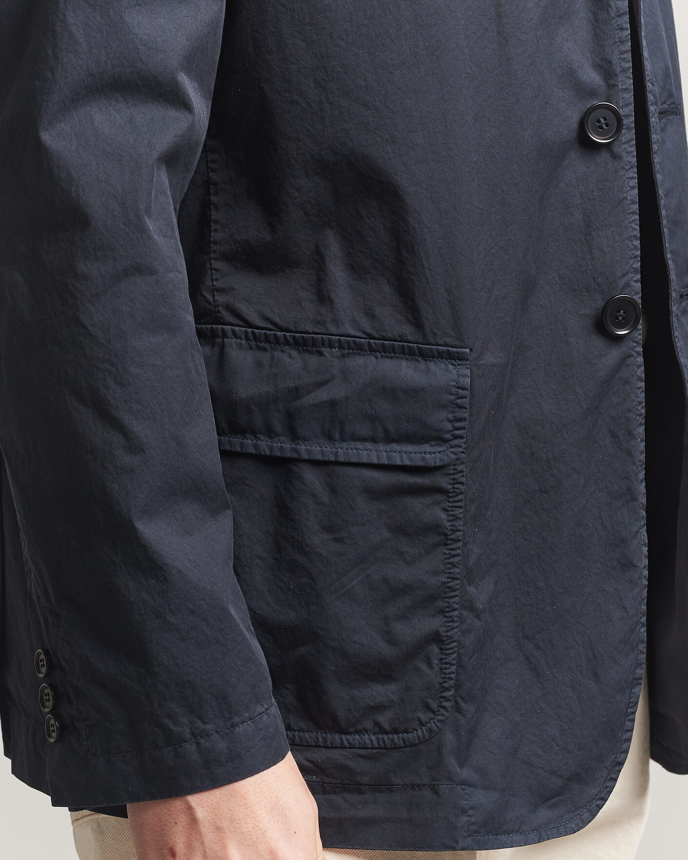 Uomini | Blazers | Aspesi | Cotton Blazer Navy