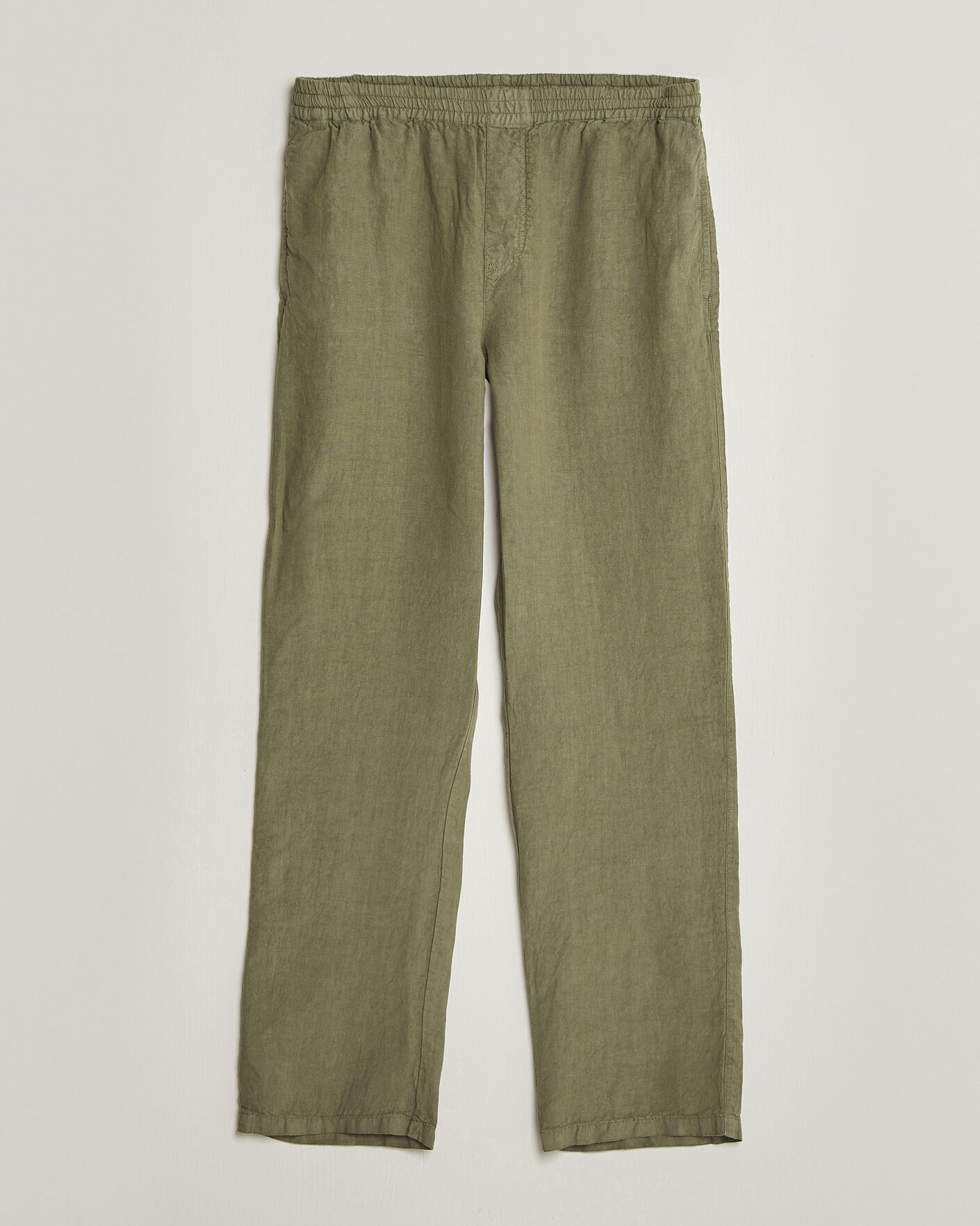 Uomini | Pantaloni | Aspesi | Ventura Linen Pants Military
