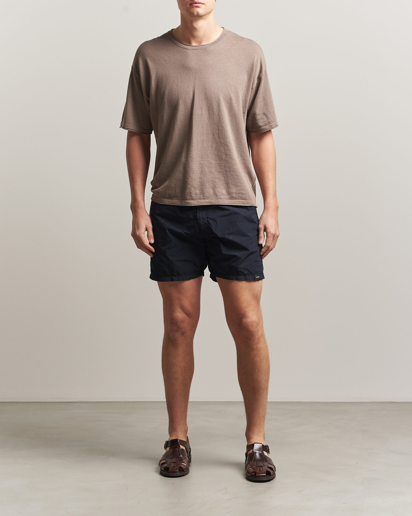 Uomini | Costumi da bagno | Aspesi | Caprese Nylon Swim Trunks Navy