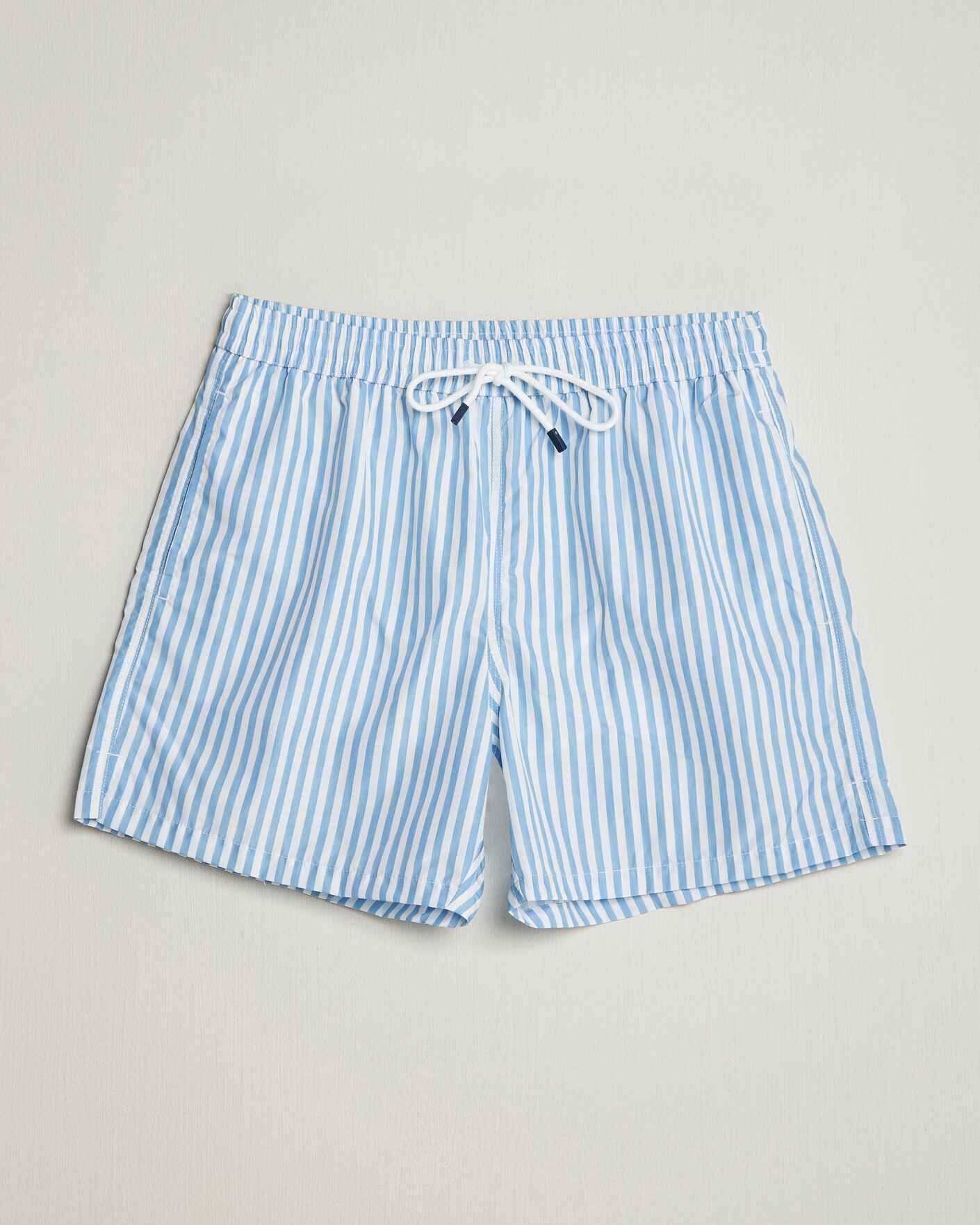 Uomini | Costumi da bagno | Fedeli | Madeira Swim Trunk Wide Blue Stripes