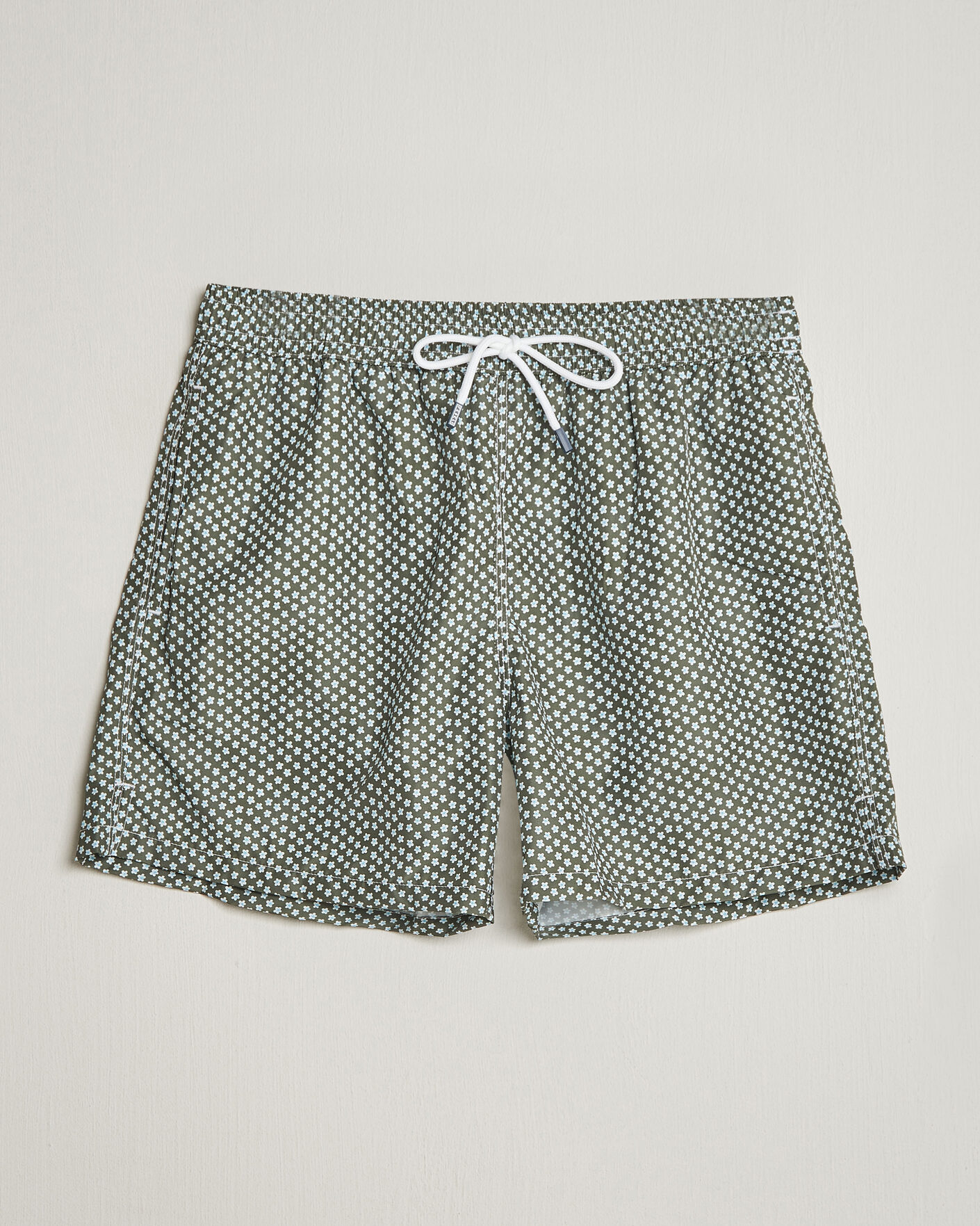 Uomini | Costumi da bagno | Fedeli | Madeira Swim Trunk Green Flowers