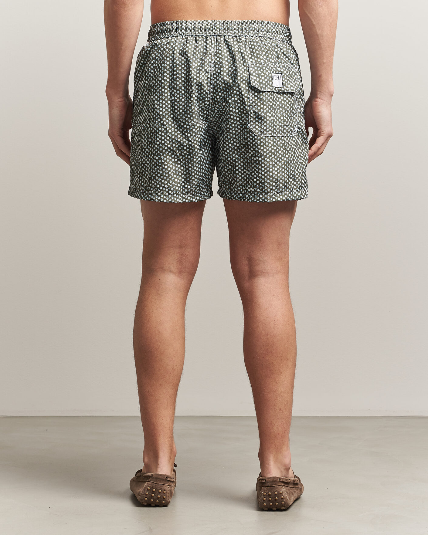 Uomini | Costumi da bagno | Fedeli | Madeira Swim Trunk Green Flowers