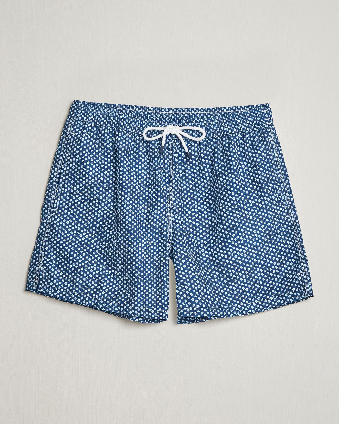 Uomini | Costumi da bagno | Fedeli | Madeira Swim Trunk Blue Flowers