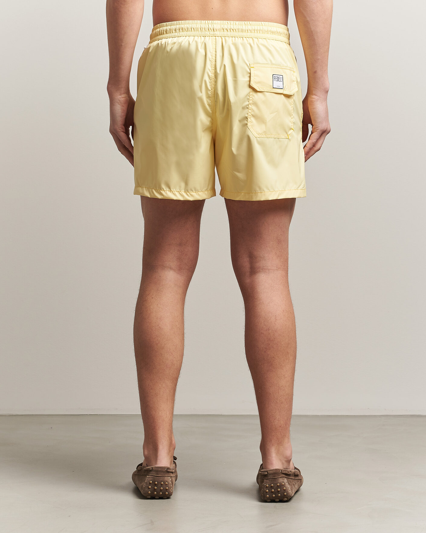 Uomini | Costumi da bagno | Fedeli | Madeira Swim Trunk Yellow