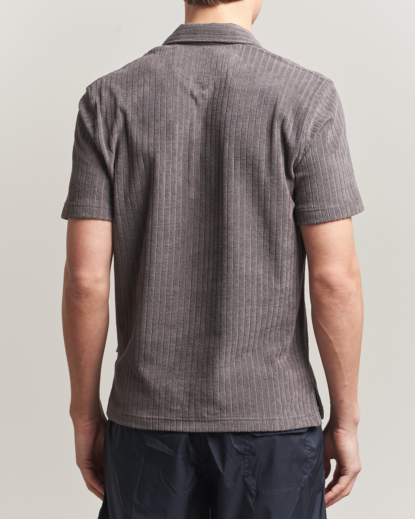 Uomini | Polo | Fedeli | Rib Terry Polo Taupe