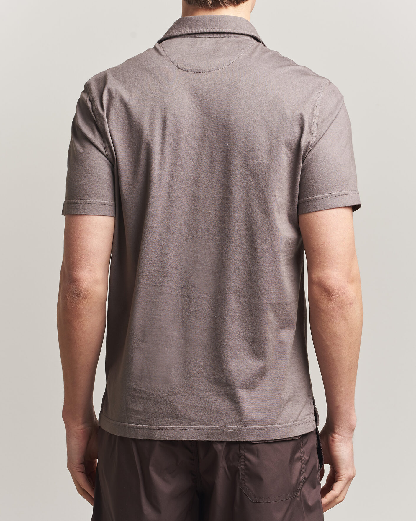 Uomini | Polo | Fedeli | Zero Organic Cotton Polo Taupe