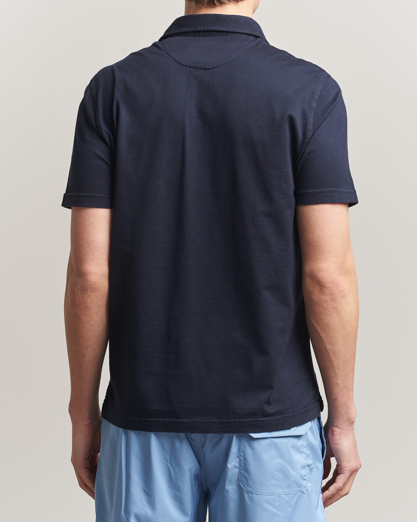 Uomini | Polo | Fedeli | Zero Organic Cotton Polo Navy