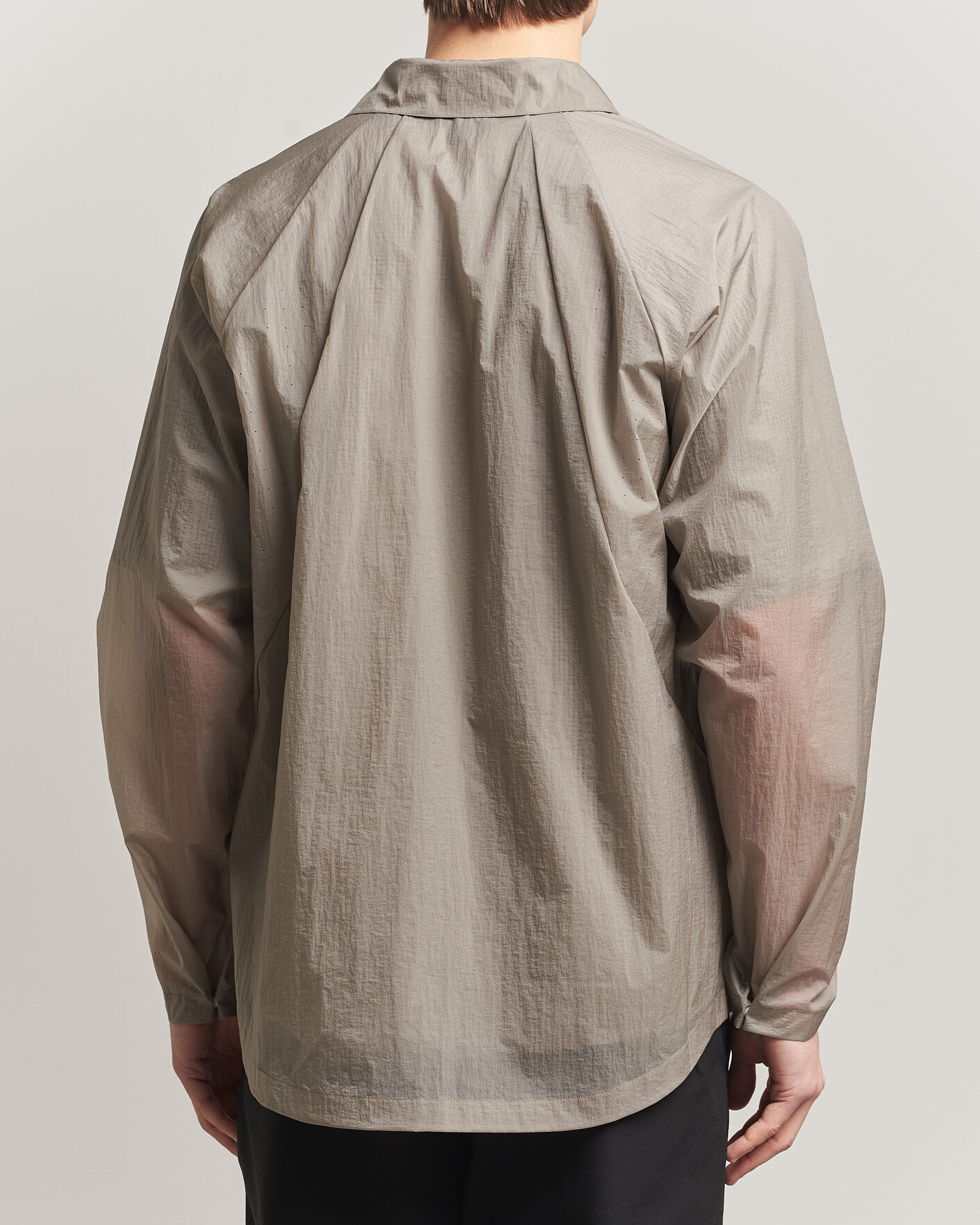 Uomini | Camicie | Goldwin | Nylon Wind Shirt Arid Beige