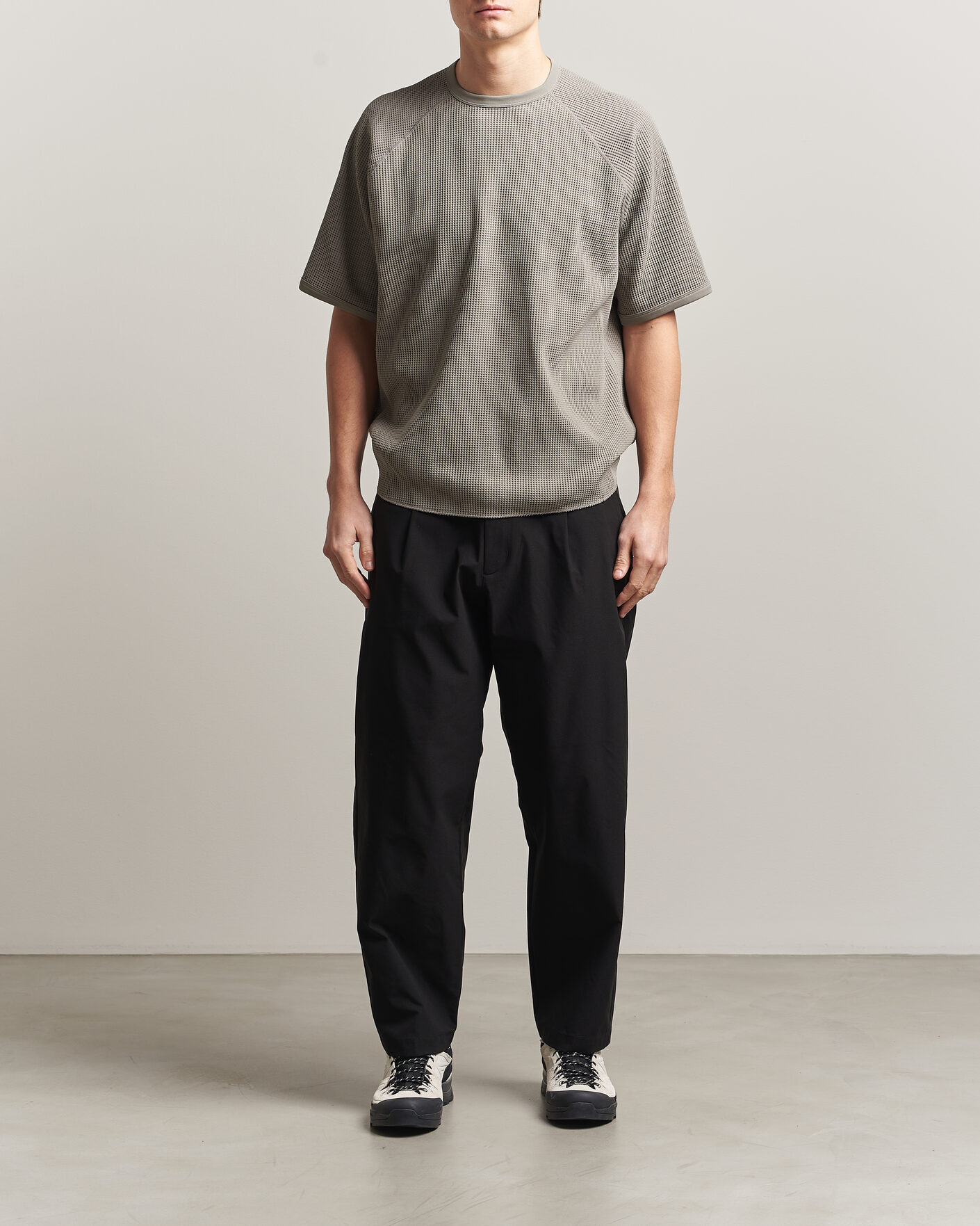 Uomini | T-shirt | Goldwin | WF Light T-Shirt Arid Beige