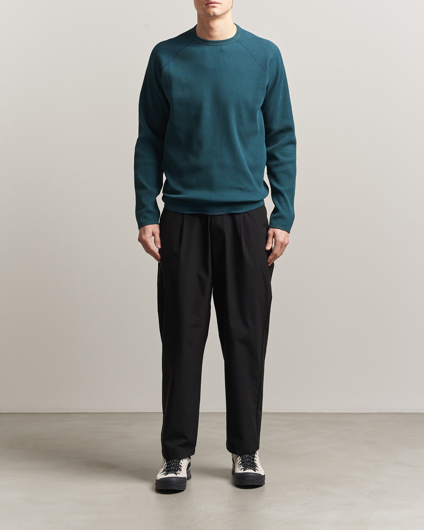 Uomini | T-shirt | Goldwin | WF Light Long Sleeve T-Shirt Kokiran Green