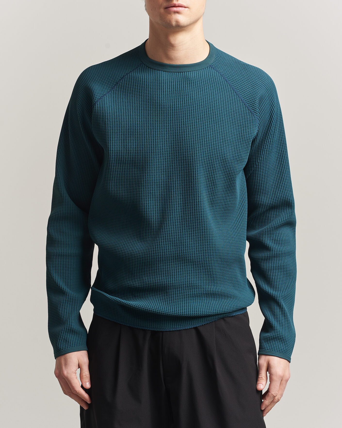 Uomini | T-shirt | Goldwin | WF Light Long Sleeve T-Shirt Kokiran Green
