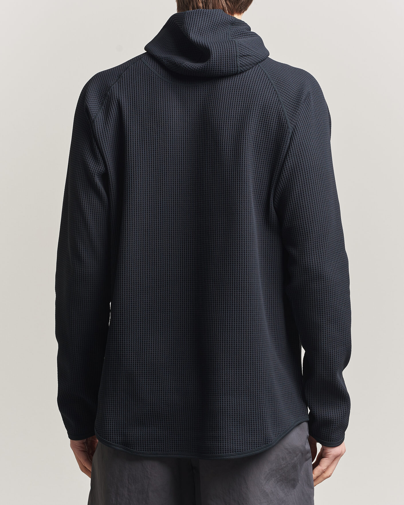 Uomini | Maglieria | Goldwin | WF Light Long Sleeve Hoodie Black