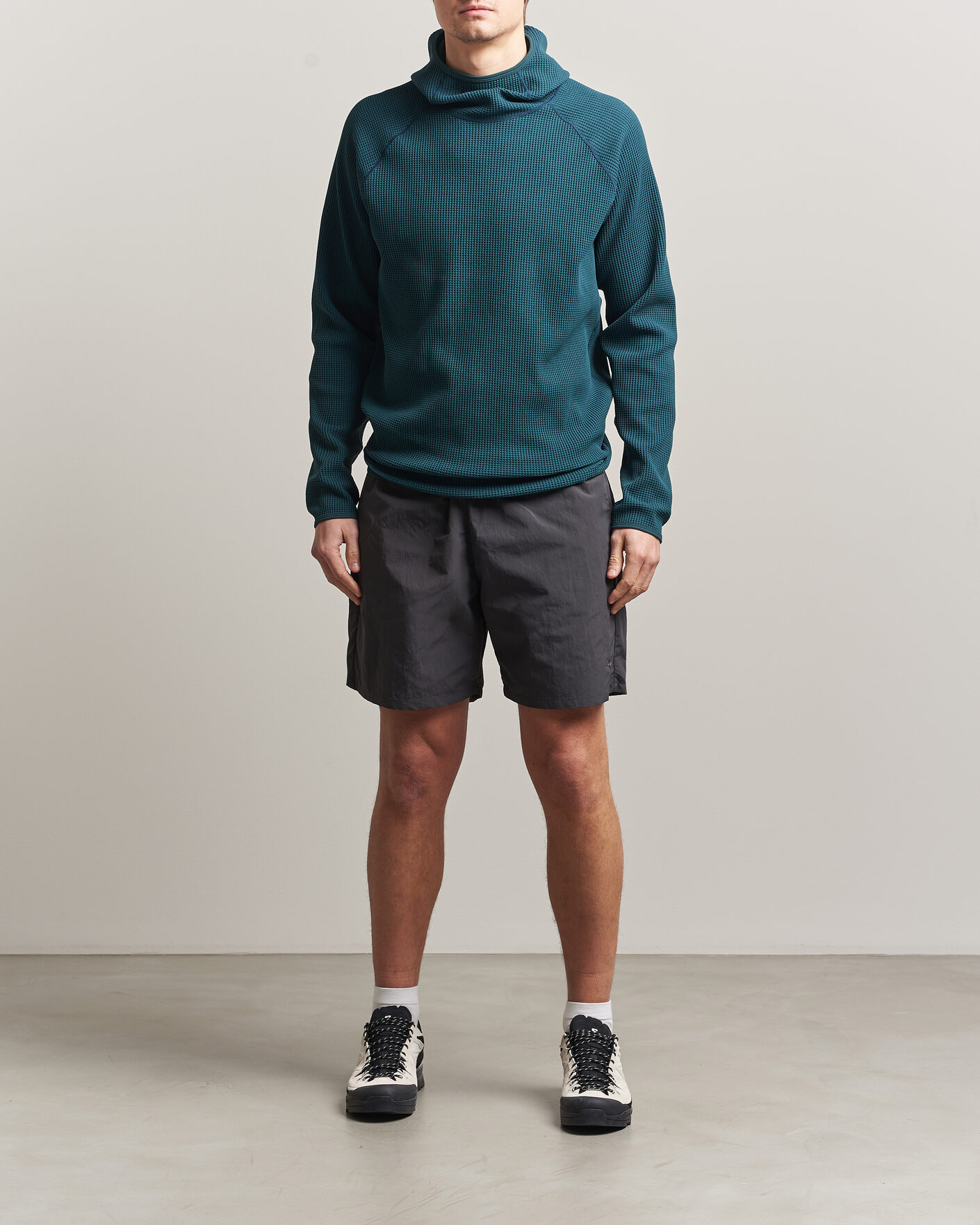 Uomini | Maglieria | Goldwin | WF Light Long Sleeve Hoodie Kokiran Green