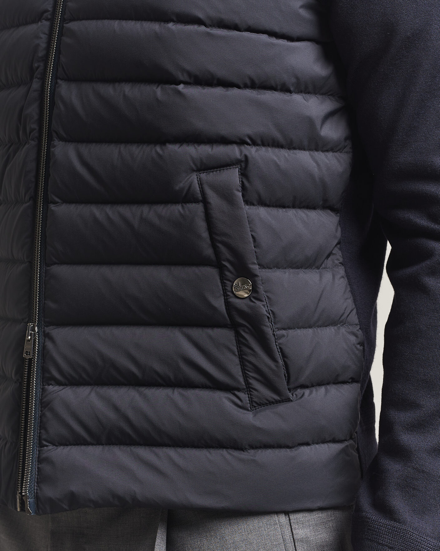 Uomini | Giacche | Herno | Luxury Hybrid Jacket Navy