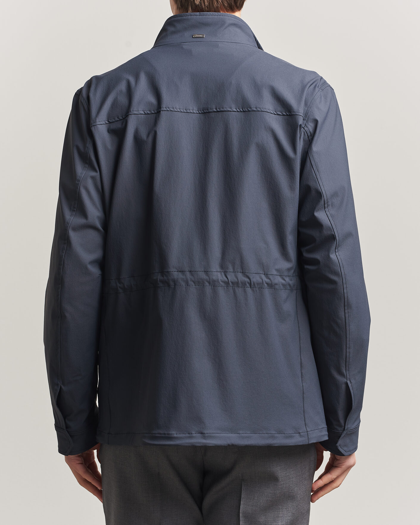 Uomini | Giacche | Herno | Soft Nylon Field Jacket Navy