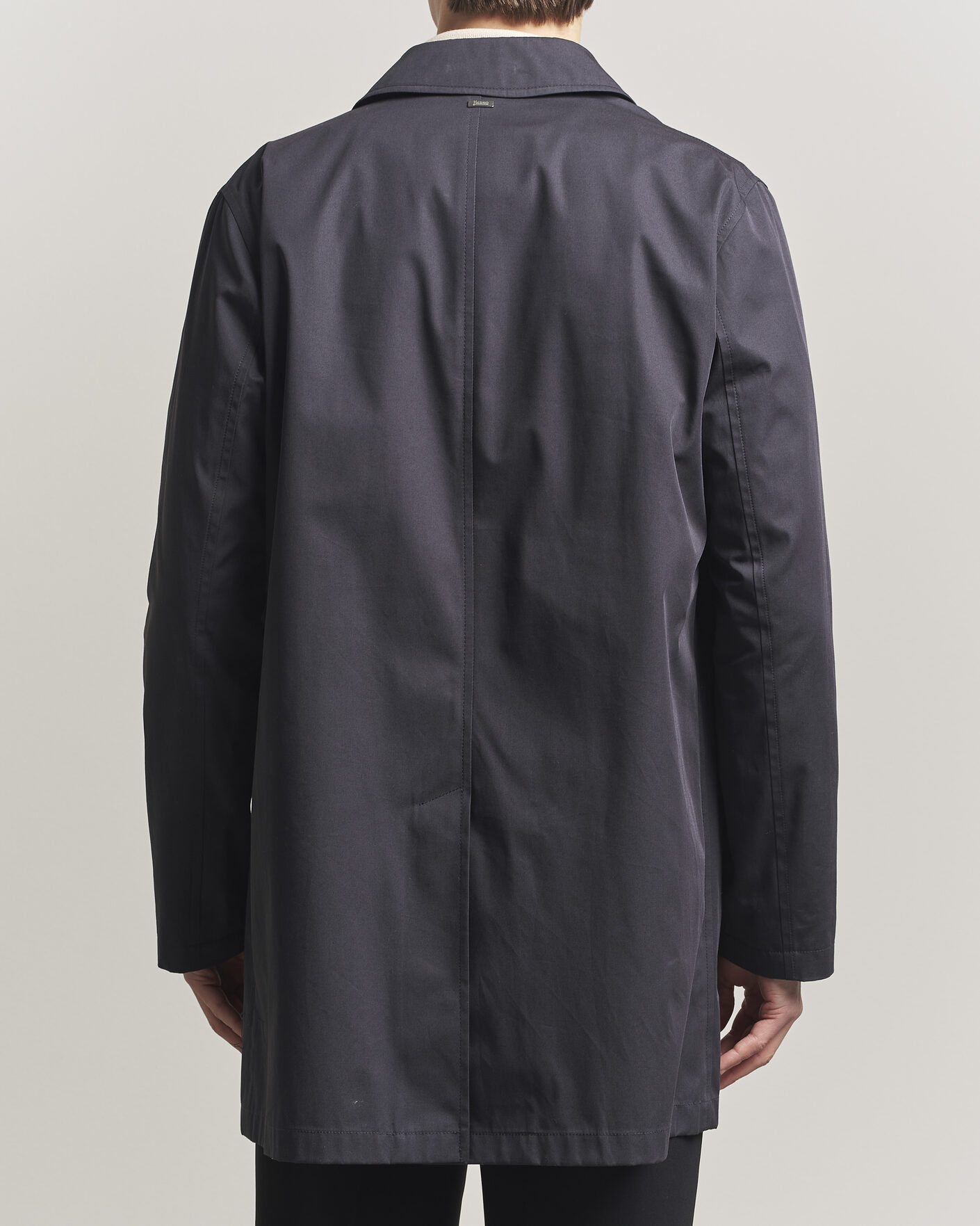 Uomini | Giacche | Herno | Cotton Car Coat Navy