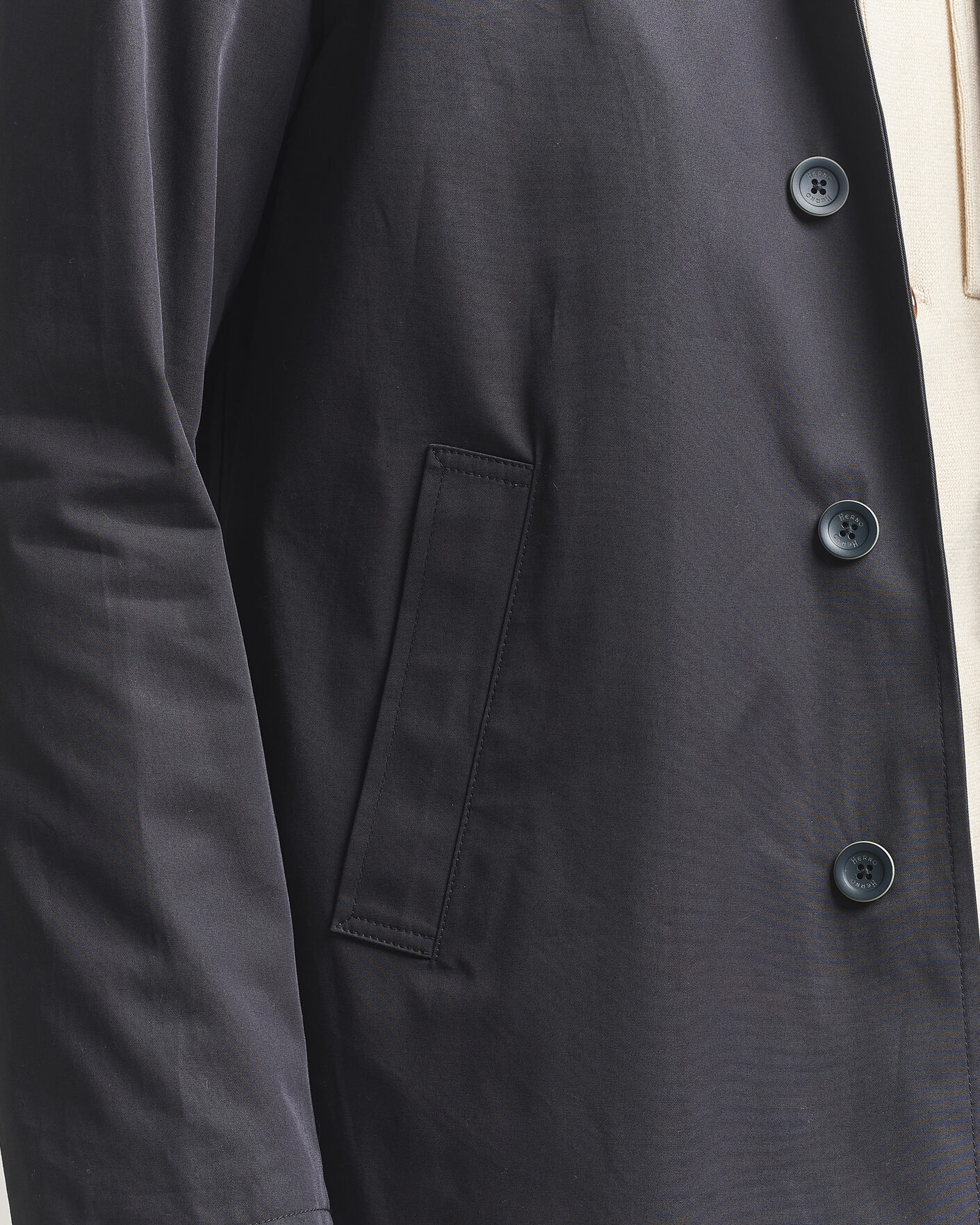 Uomini | Giacche | Herno | Cotton Car Coat Navy