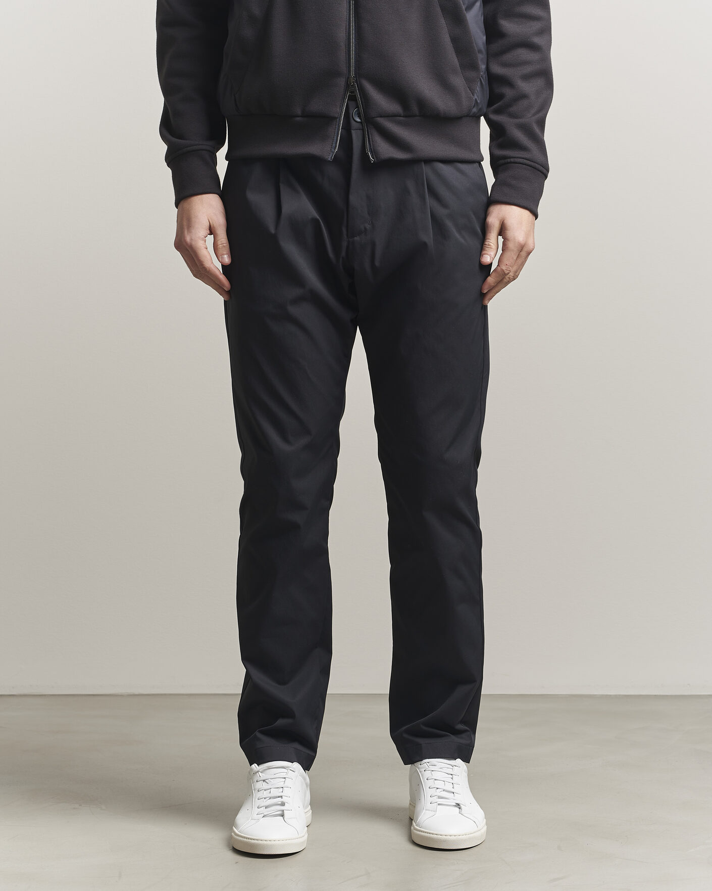 Uomini | Pantaloni | Herno | Drawstring Pants Navy