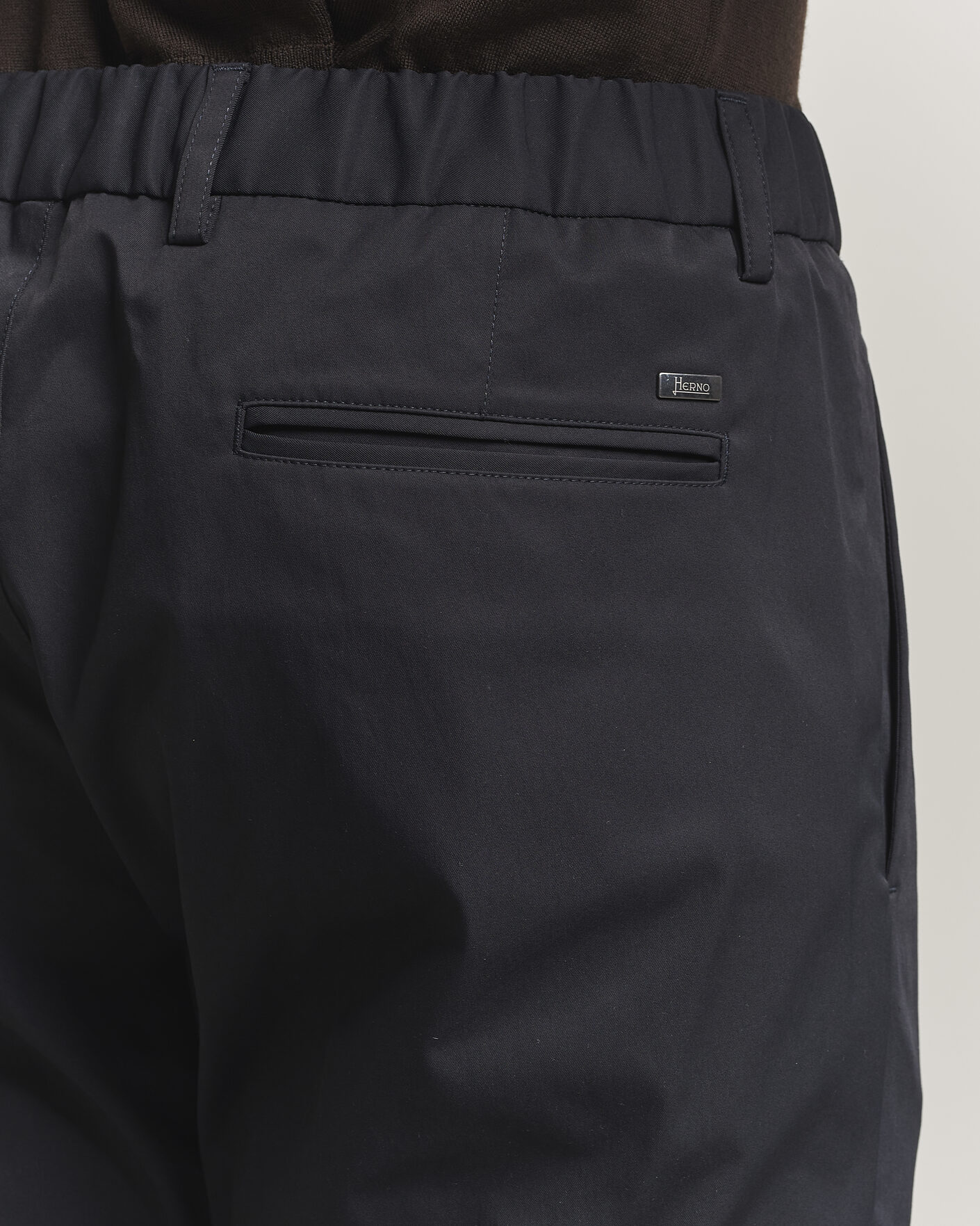 Uomini | Pantaloni | Herno | Drawstring Pants Navy