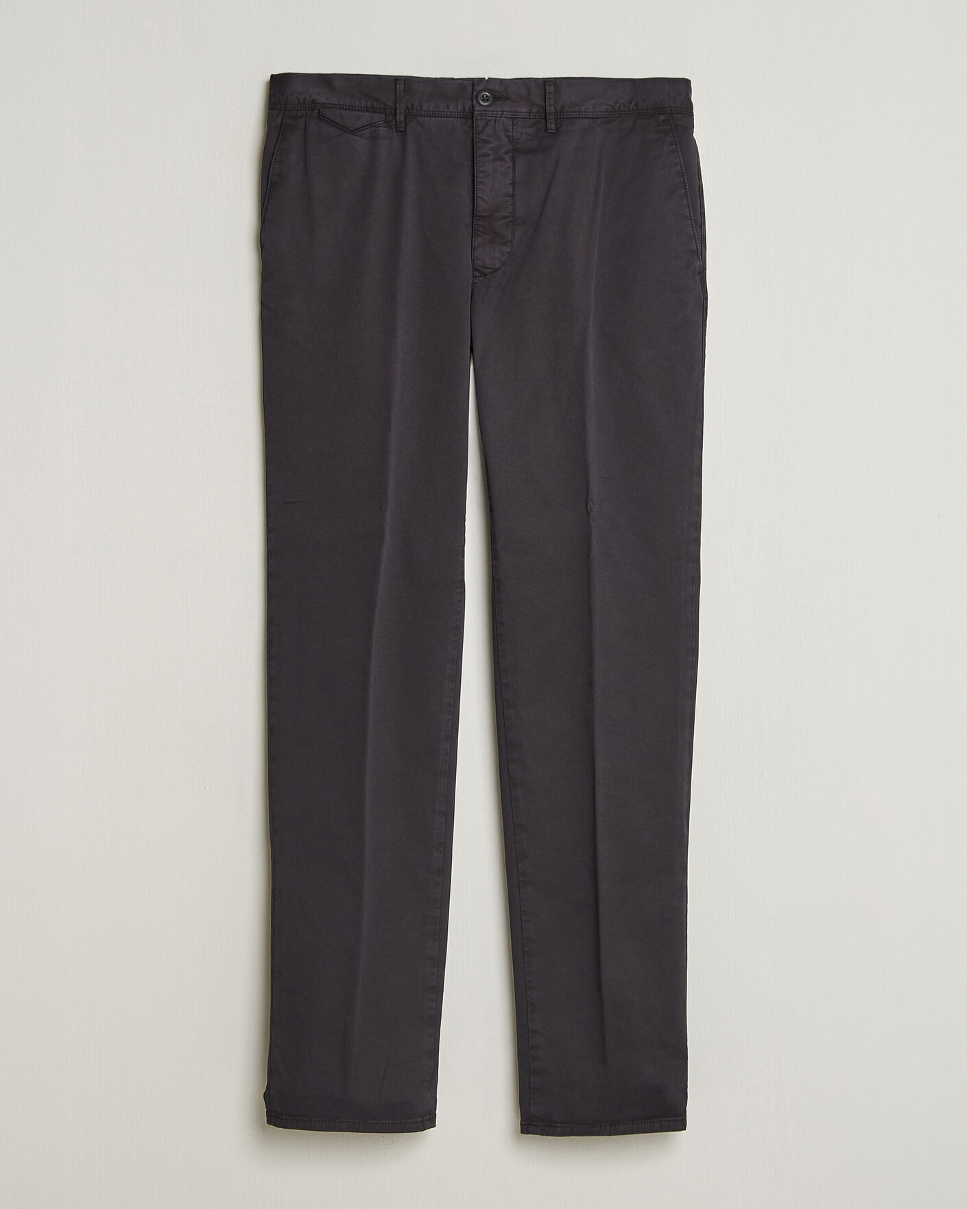 Uomini | Pantaloni | Incotex | Regular Fit Garment Dyed Slacks Navy