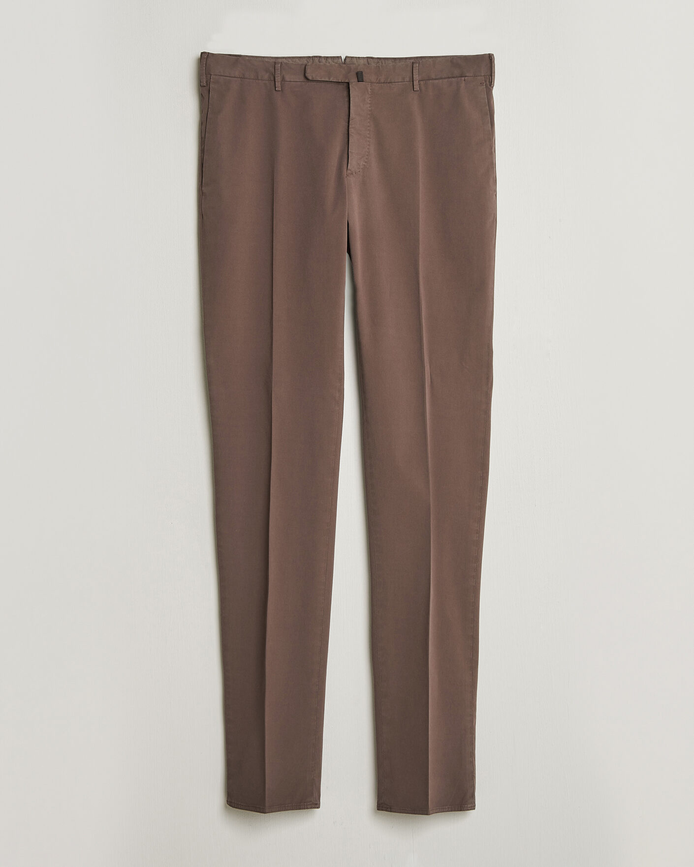Uomini | Pantaloni | Incotex | Slim Fit Comfort Chinos Dark Brown