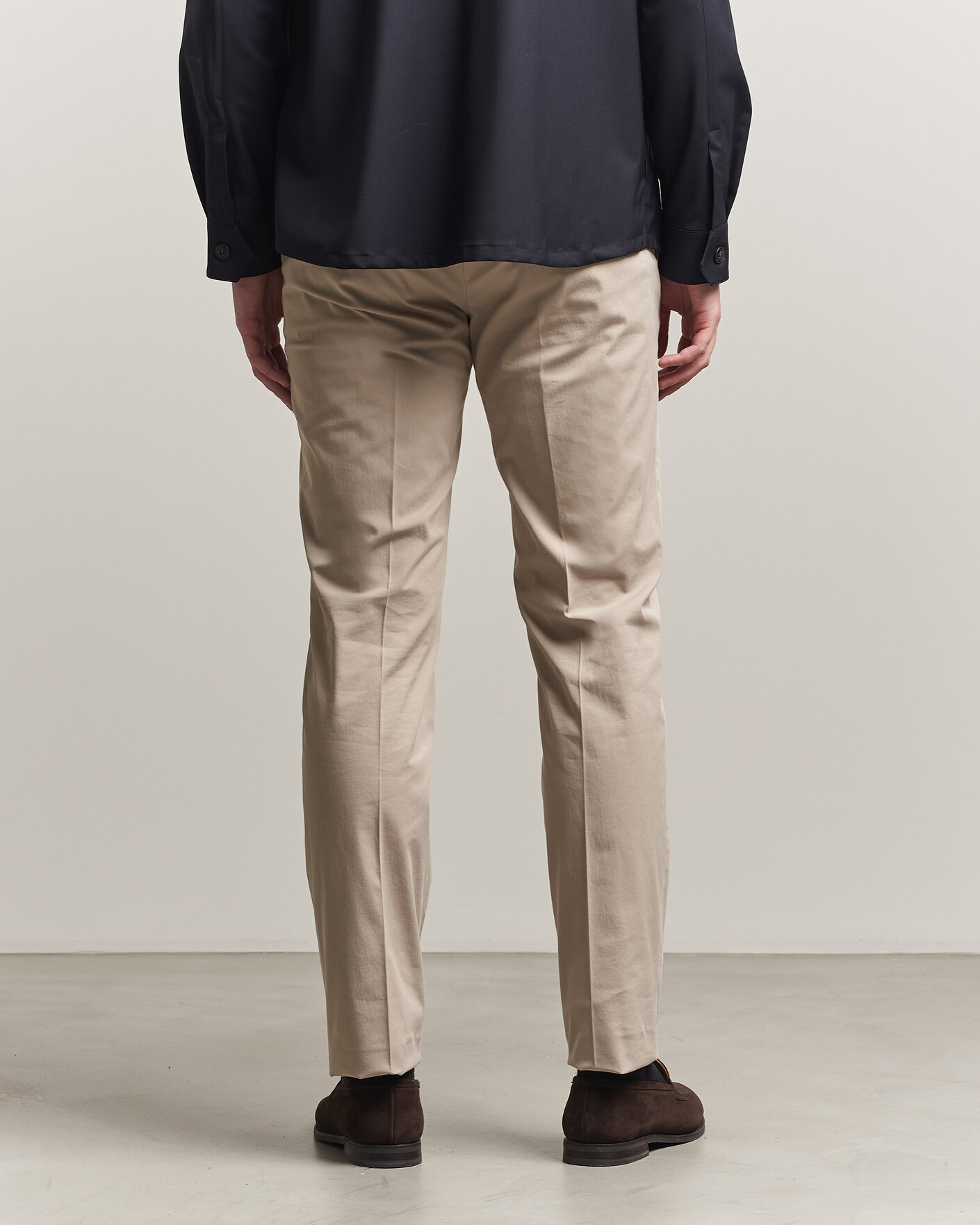 Uomini | Pantaloni | Incotex | Regular Fit Comfort Chinos Sand