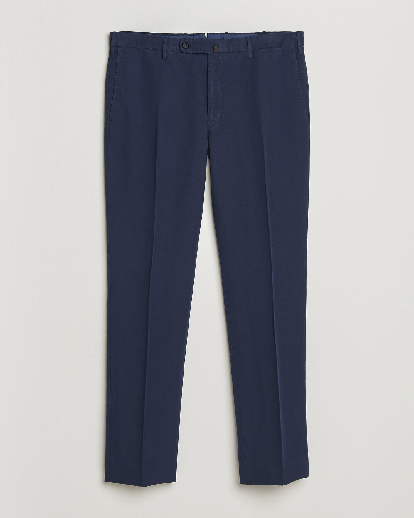 Uomini | Pantaloni | Incotex | Regular Fit Chinolino Trousers Navy