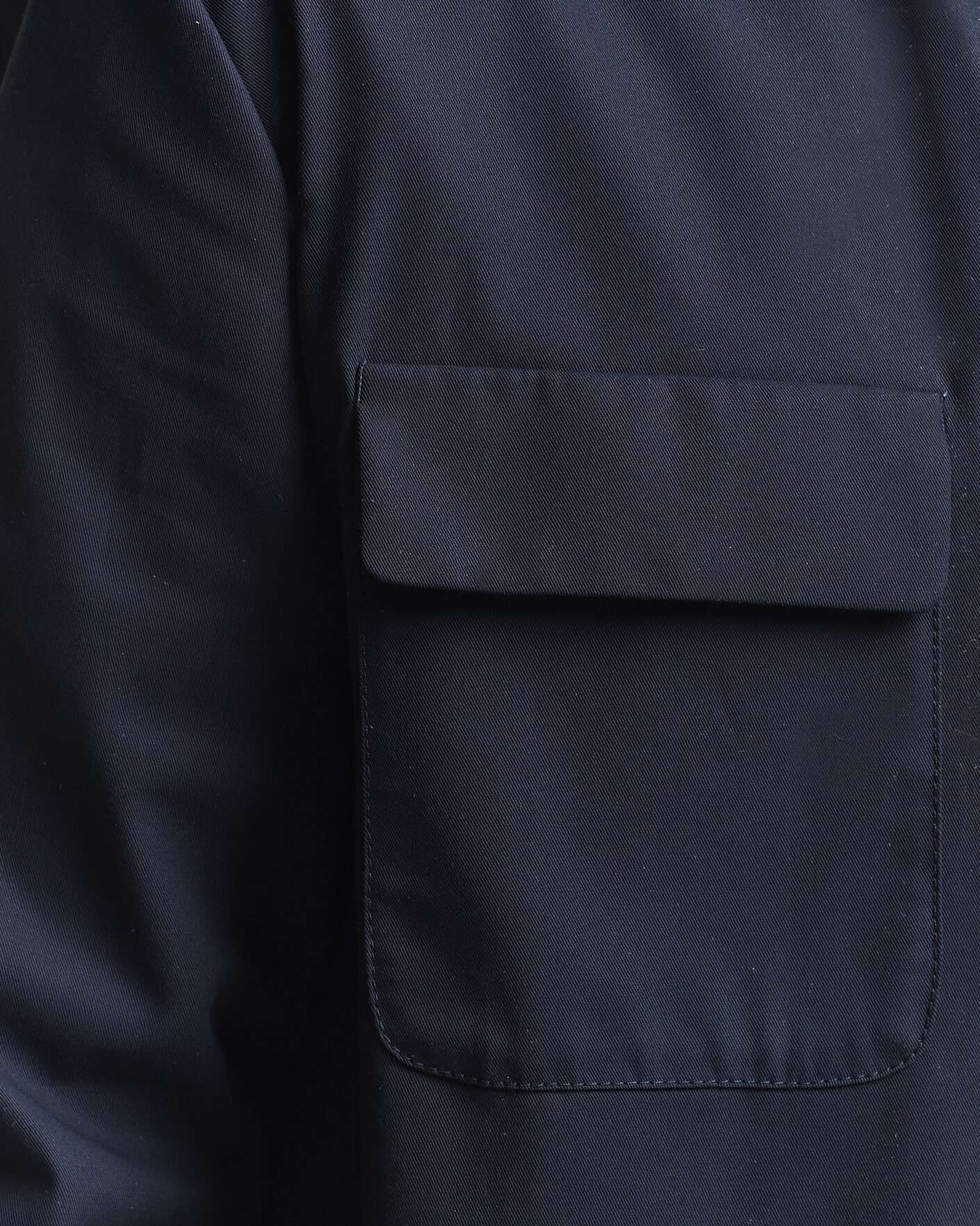 Uomini | Camicie | Incotex | Ice Cotton Twill Overshirt Navy