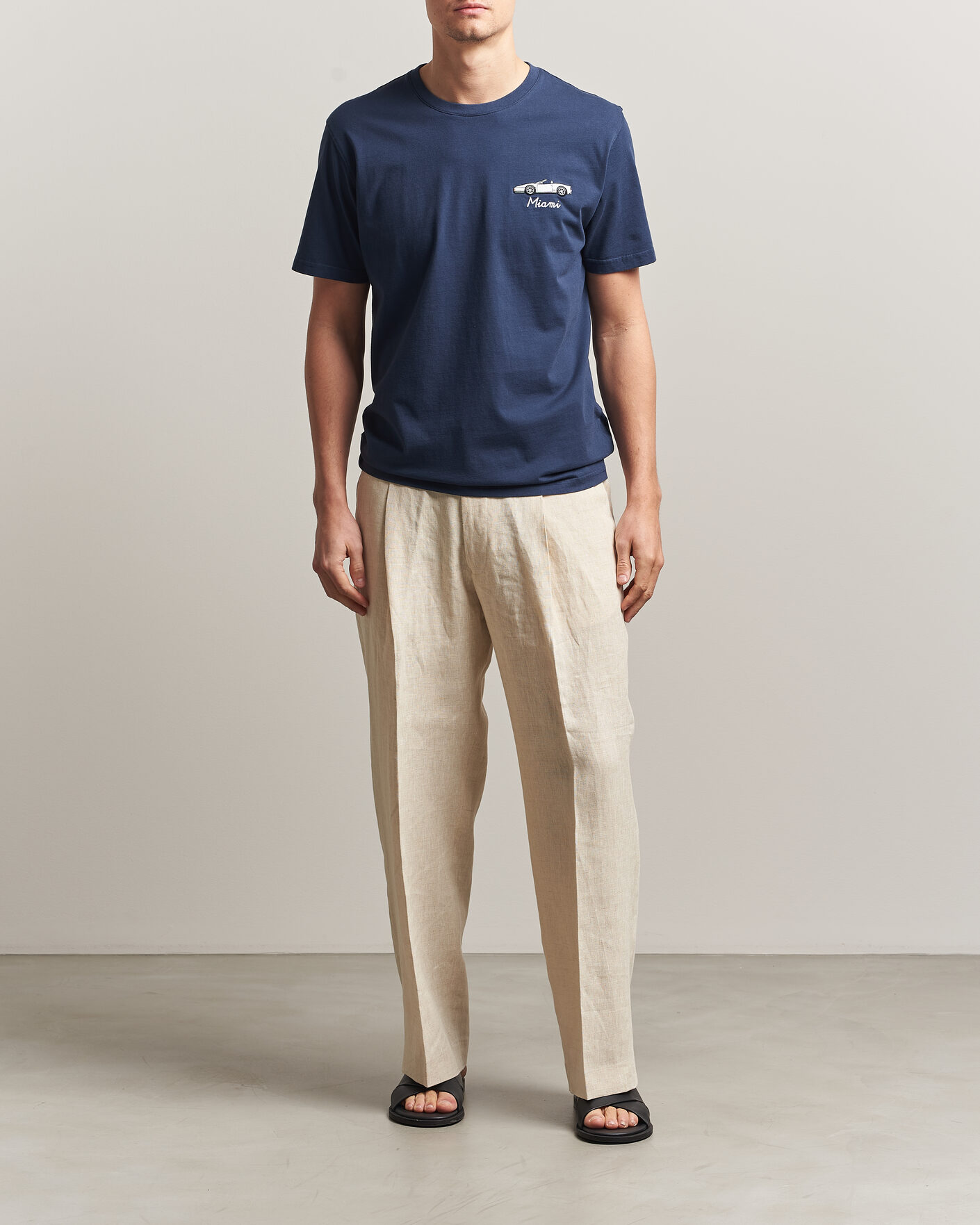 Uomini | T-shirt | MC2 Saint Barth | Printed Cotton T-Shirt Car Miami
