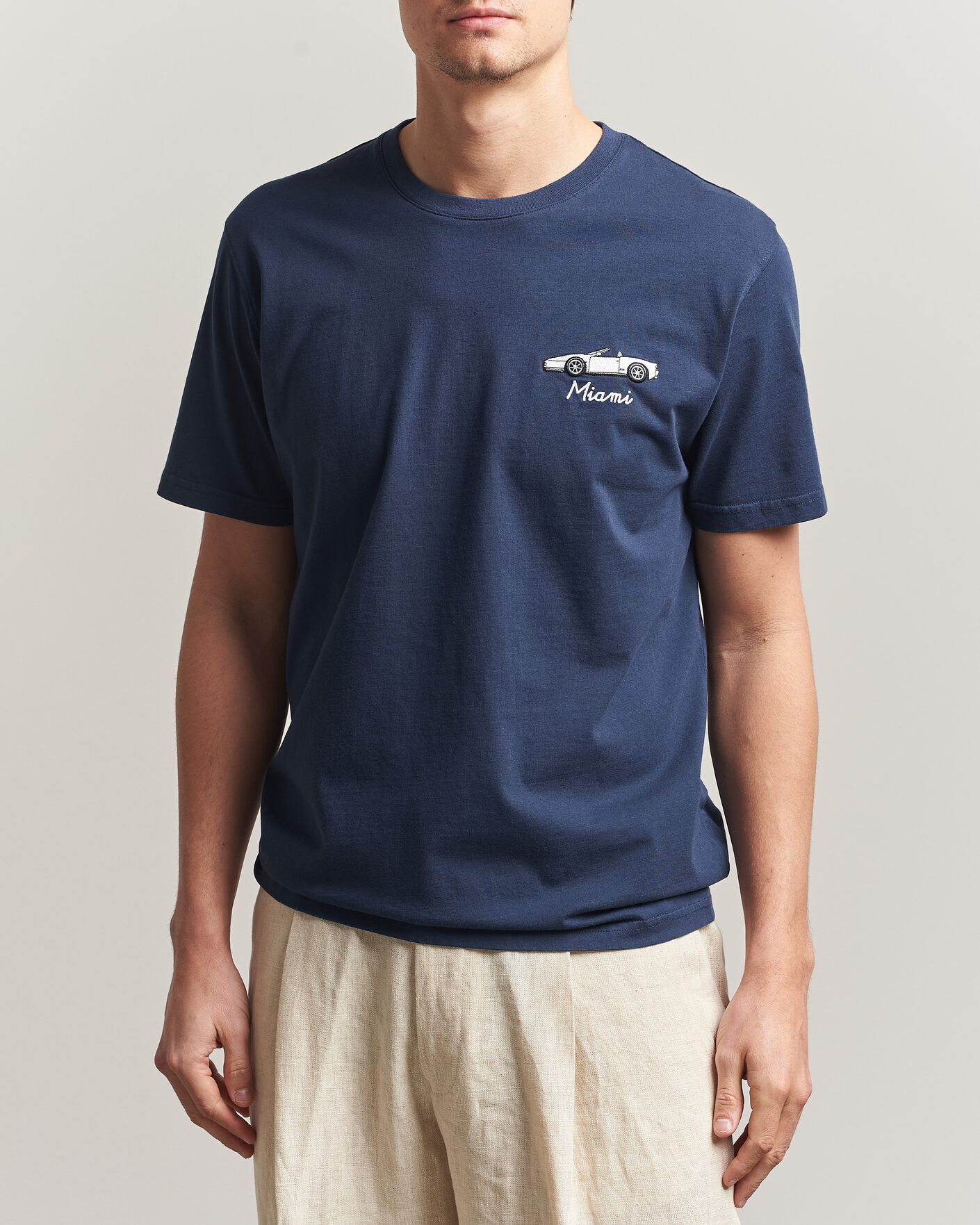 Uomini | T-shirt | MC2 Saint Barth | Printed Cotton T-Shirt Car Miami
