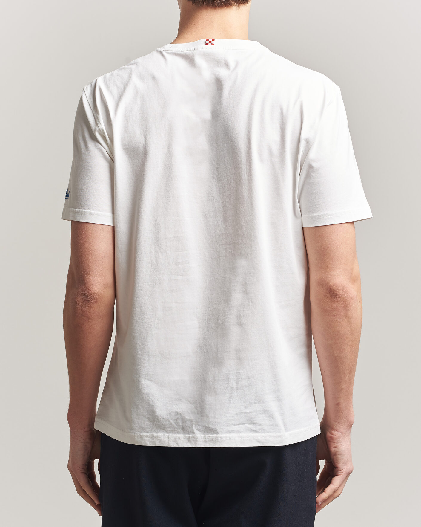 Uomini | T-shirt | MC2 Saint Barth | Printed Cotton T-Shirt Ibiscus Car