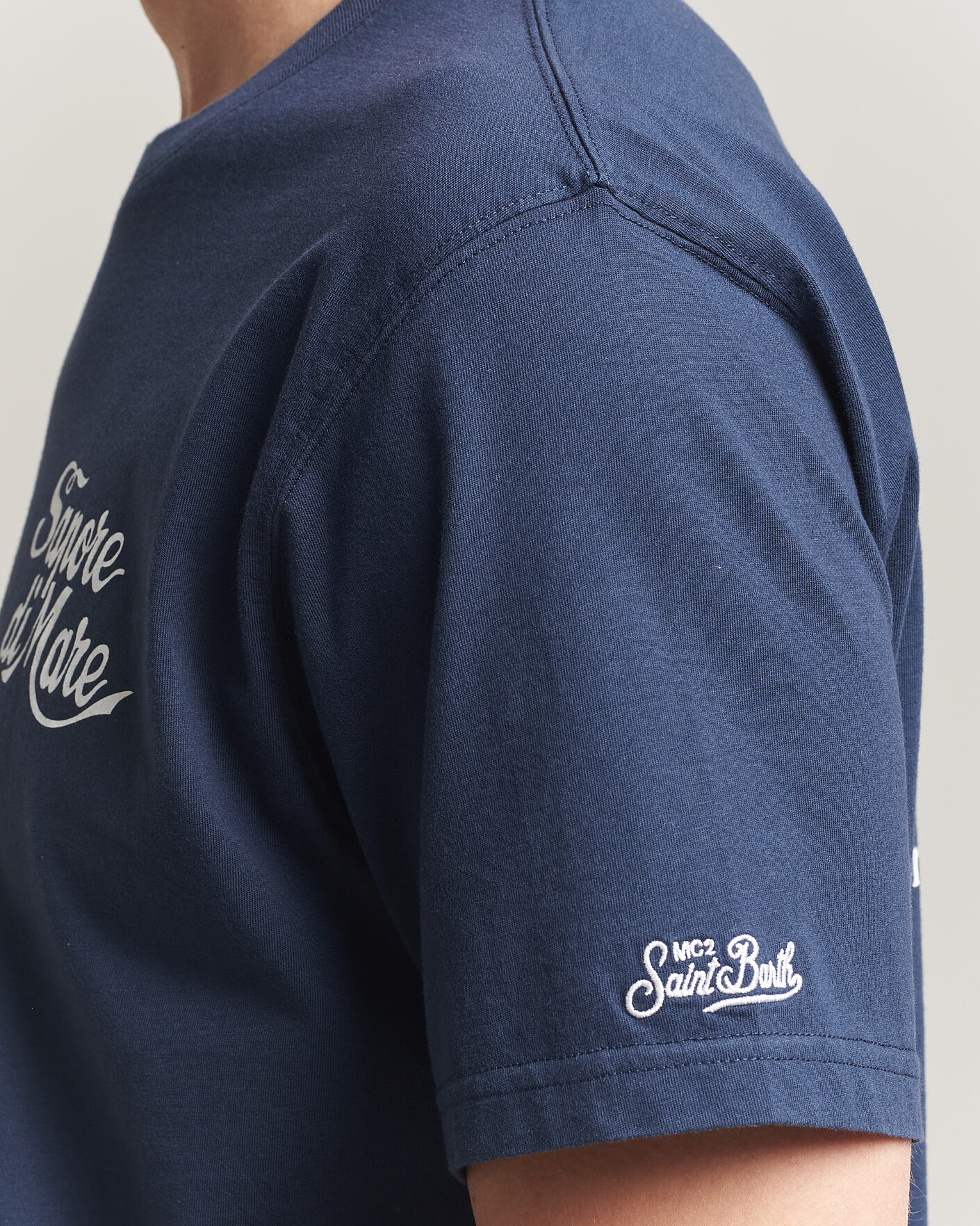 Uomini | T-shirt | MC2 Saint Barth | Printed Cotton T-Shirt Sapore Di Mare