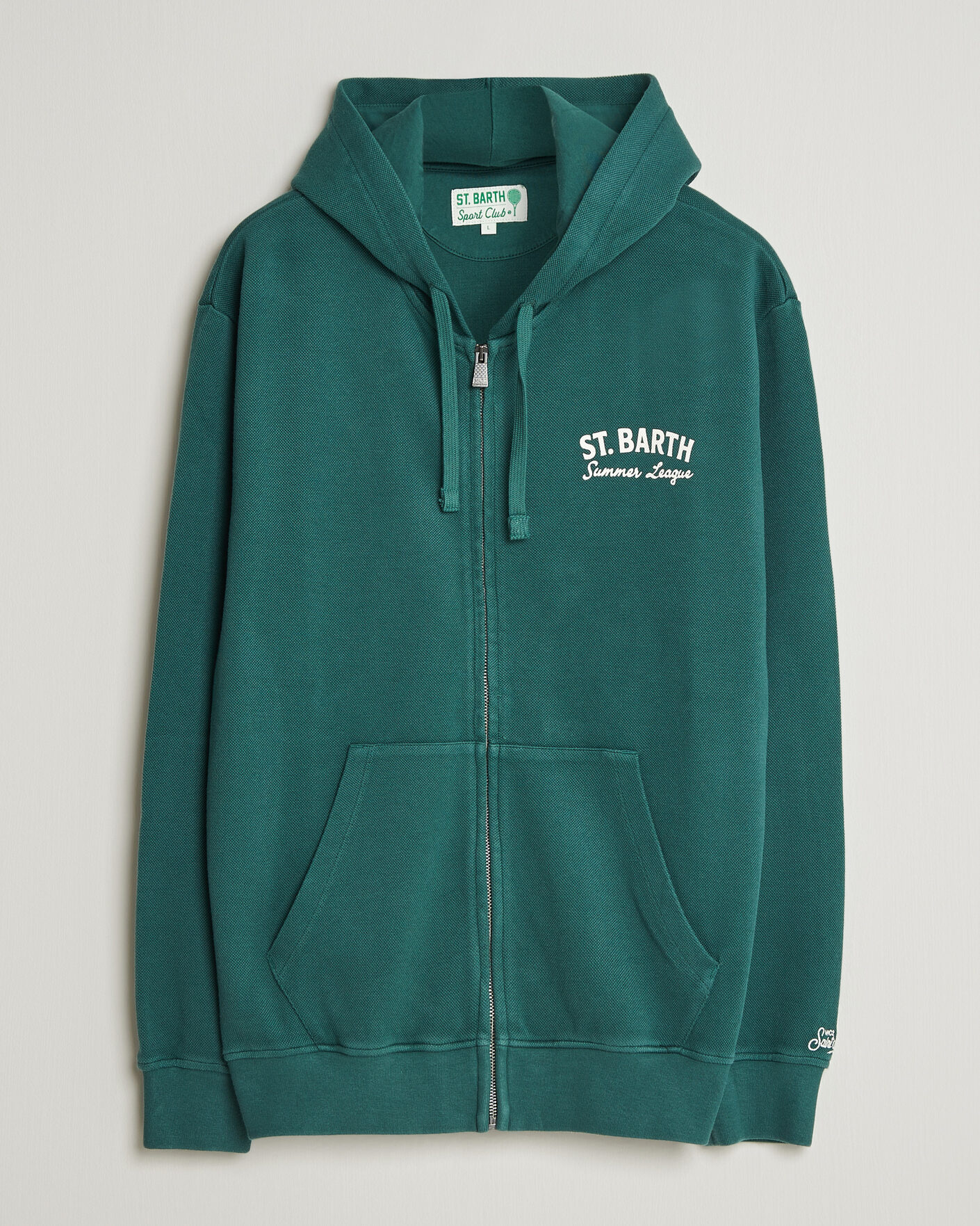 Uomini | Maglieria | MC2 Saint Barth | Back Printed Hoodie Tennis League