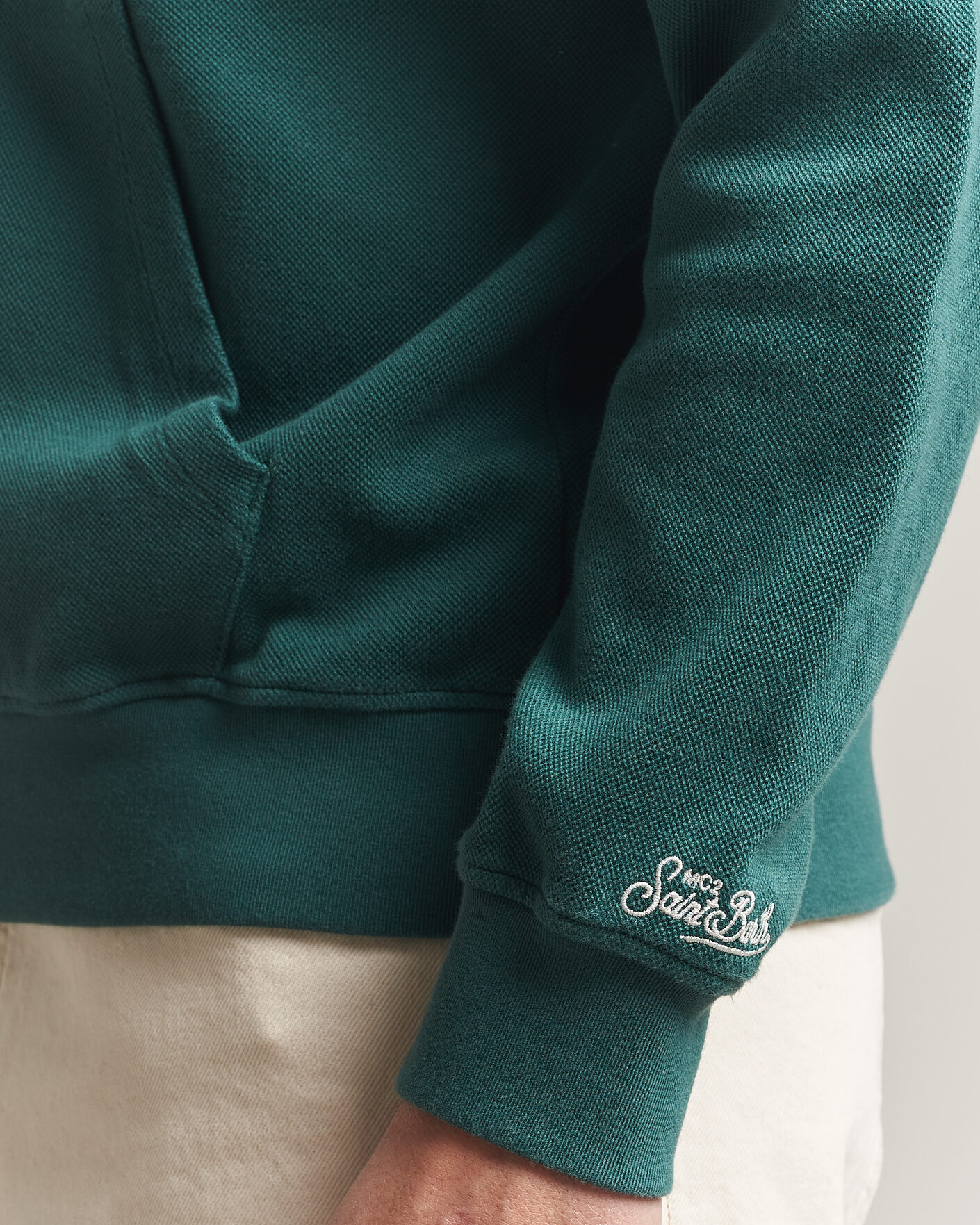 Uomini | Maglieria | MC2 Saint Barth | Back Printed Hoodie Tennis League