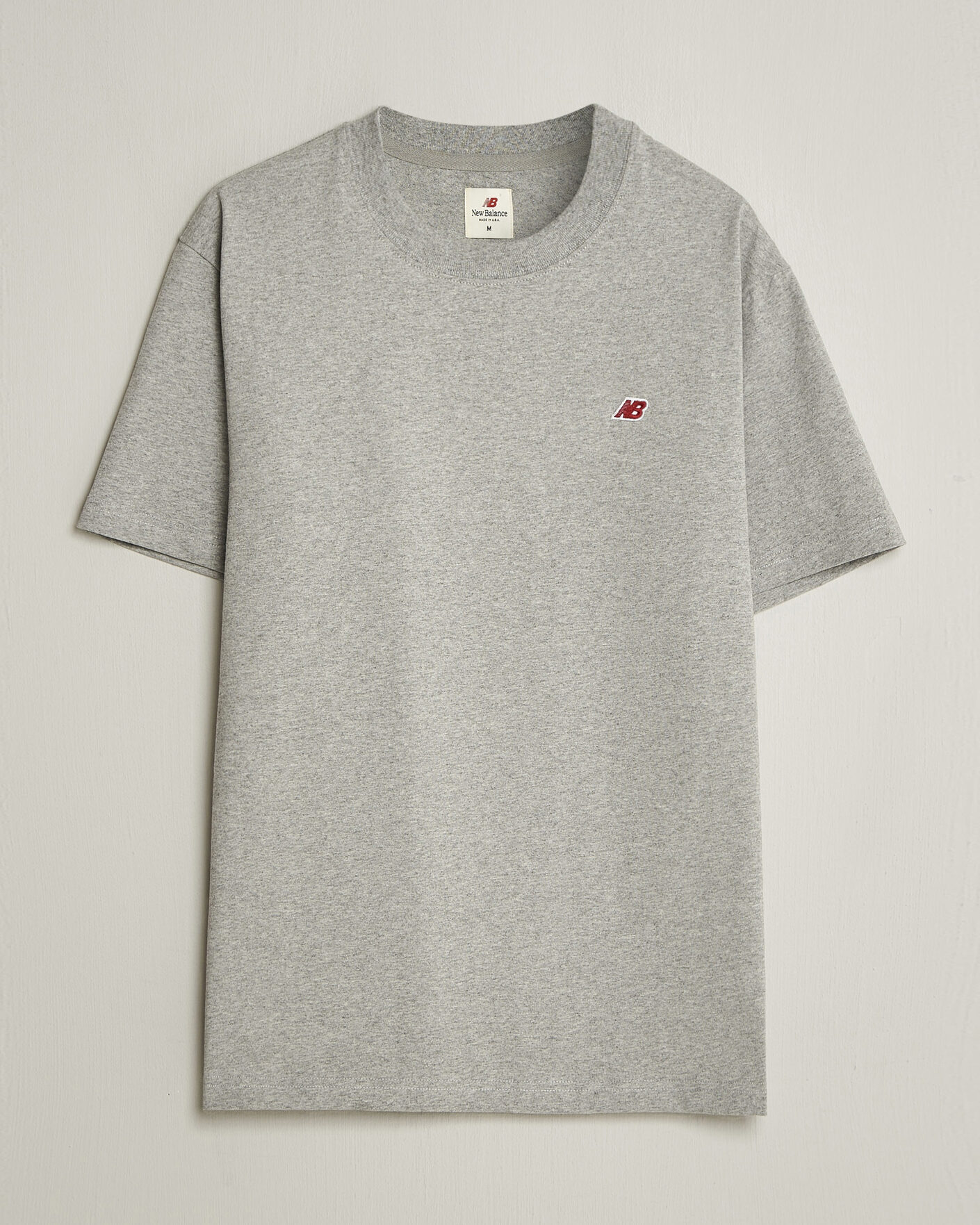 Uomini | T-shirt | New Balance Made In US & UK | New Balance Made In USA Core T-Shirt Athletic Grey