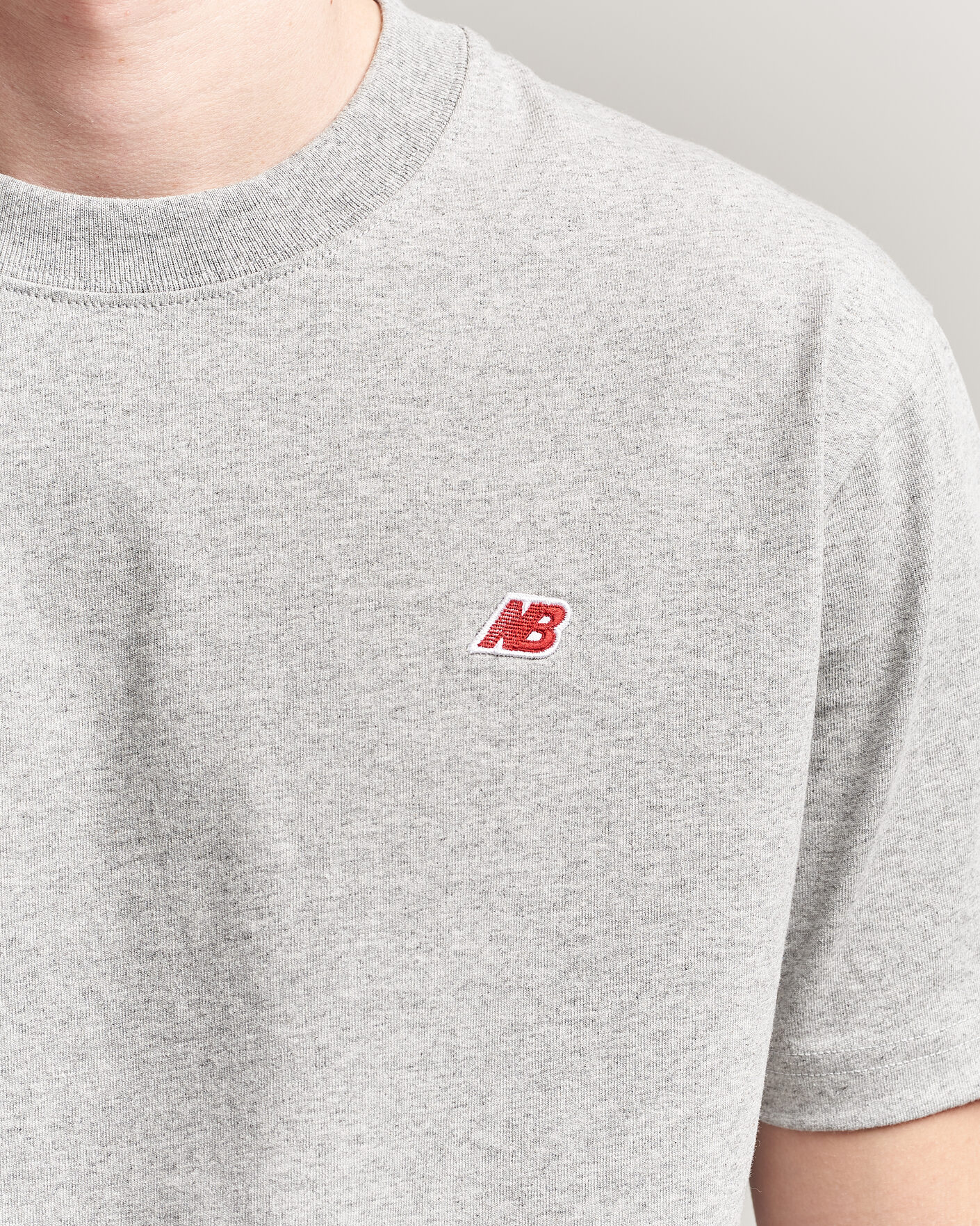Uomini | T-shirt | New Balance Made In US & UK | New Balance Made In USA Core T-Shirt Athletic Grey