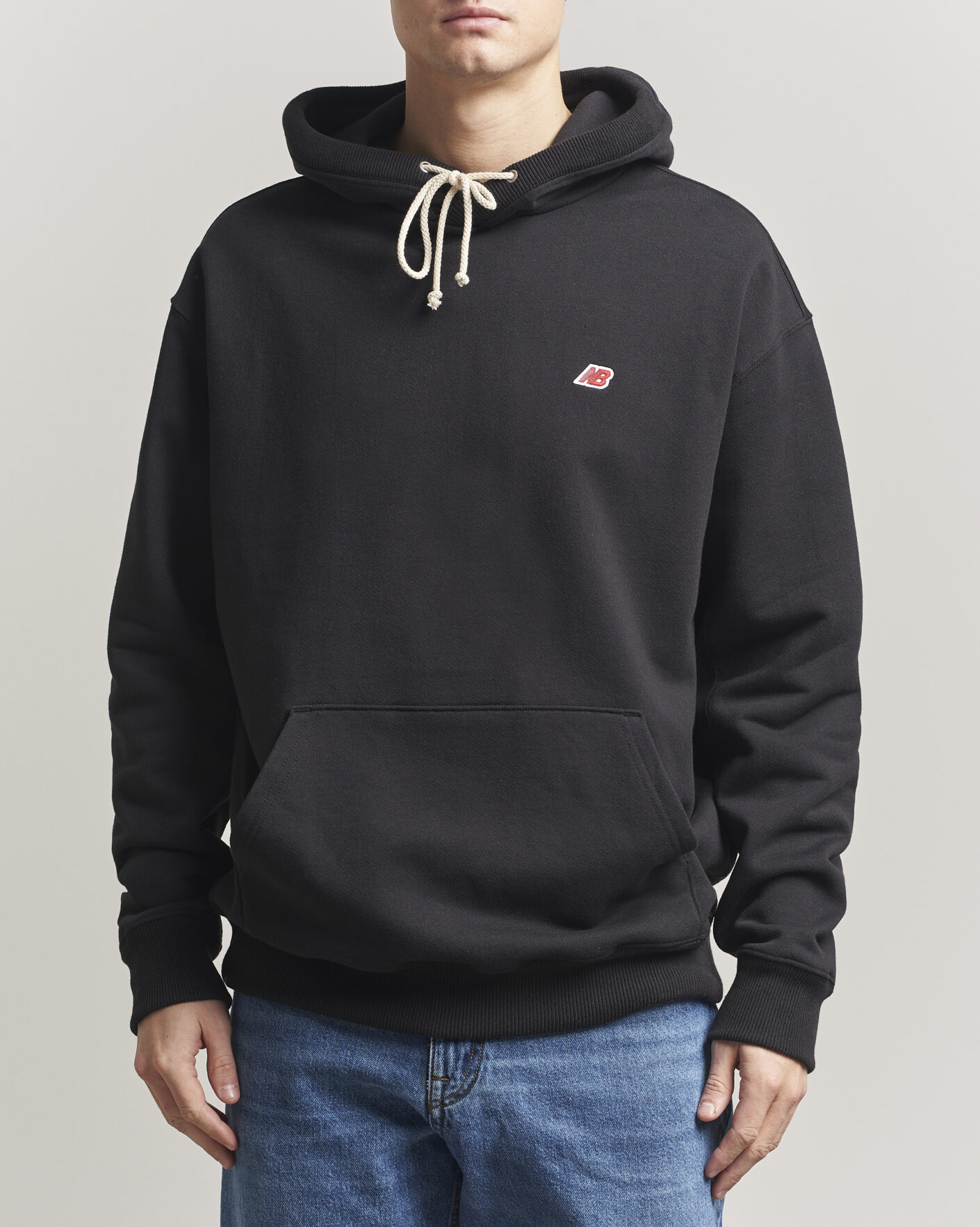 Uomini | Maglieria | New Balance | Made In USA Core Hoodie Black