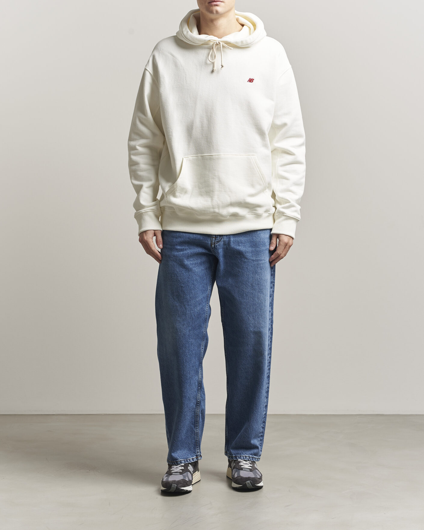 Uomini | Maglieria | New Balance | Made In USA Core Hoodie Sea Salt