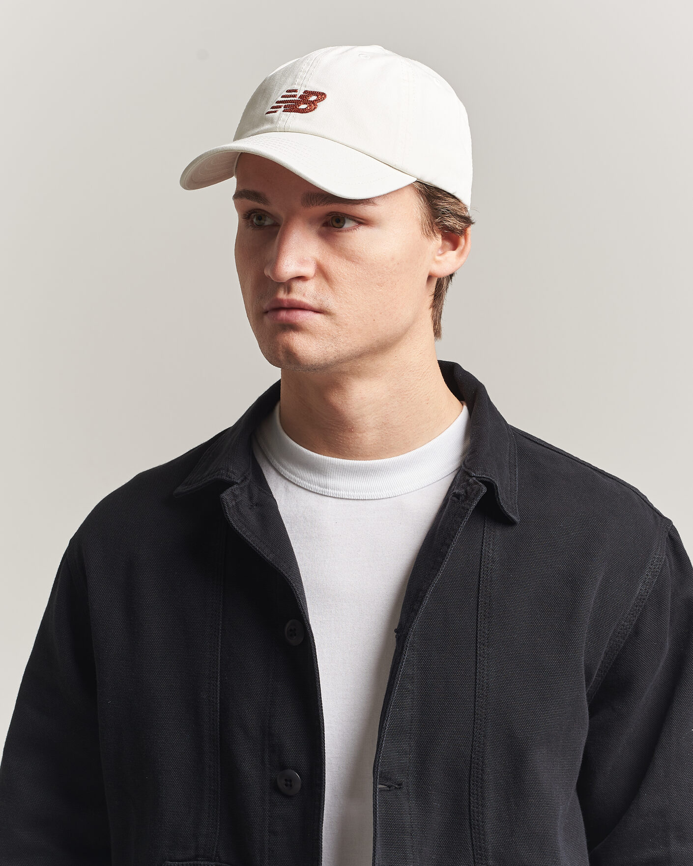 Uomini | Cappelli & Berretti | New Balance | 6 Panel Logo Cap Sea Salt