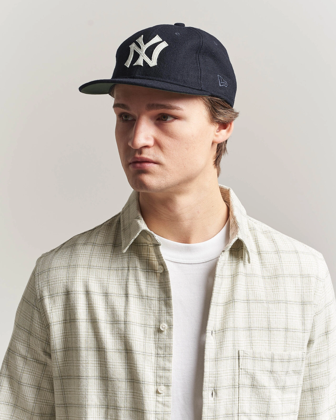 Uomini | Cappelli & Berretti | New Era | Retro Crown 9Fifty Melton Wool Cap New York Yankees