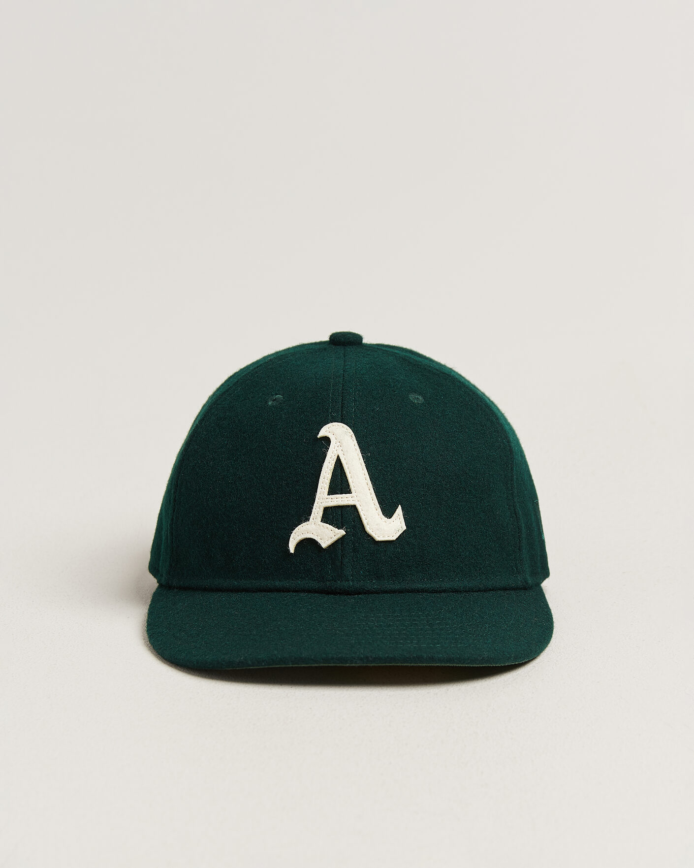 Uomini | Cappelli & Berretti | New Era | Retro Crown 9Fifty Melton Wool Cap Oakland Athletics